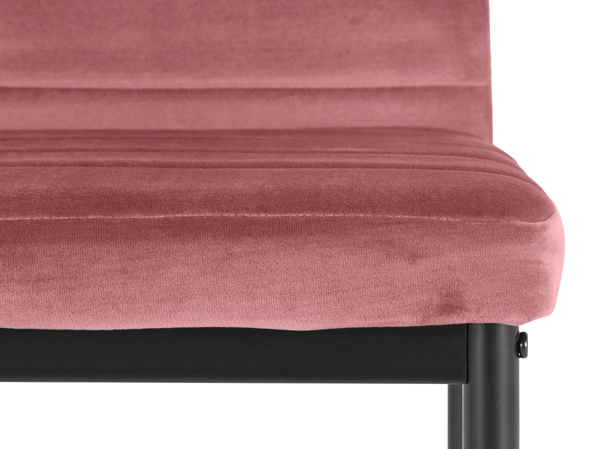 INOSIGN Essgruppe »Silvi-Mandy«, (Set, 5 tlg., Set 110 cm), Glastisch 110x110 cm mit 4 Stühlen (Veloursstoff), Gestell aus Metall