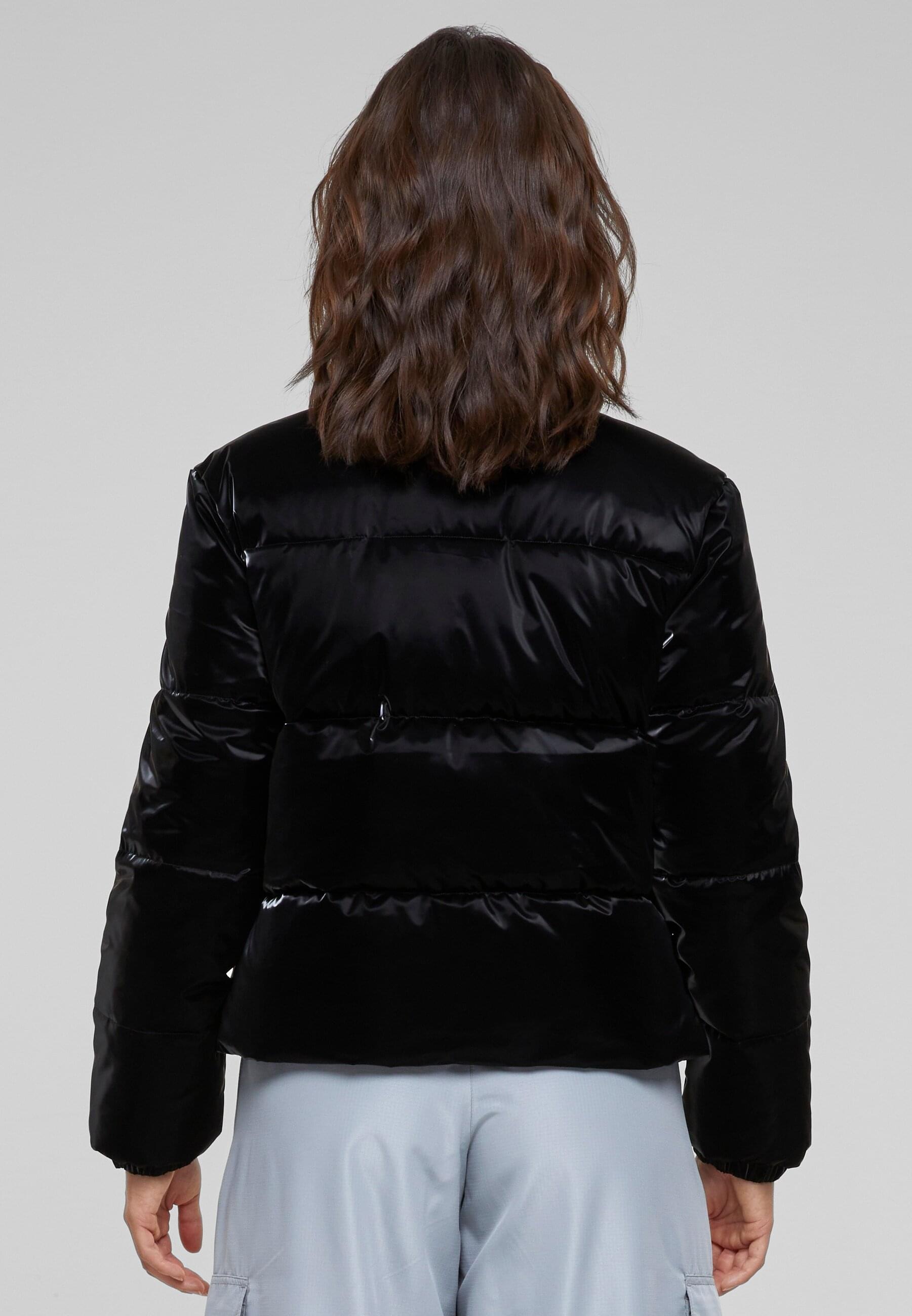 URBAN CLASSICS Winterjacke »Urban Classics Damen Ladies Shark Skin Puffer Jacket« 1 Stk. tlg. ohne Kapuze