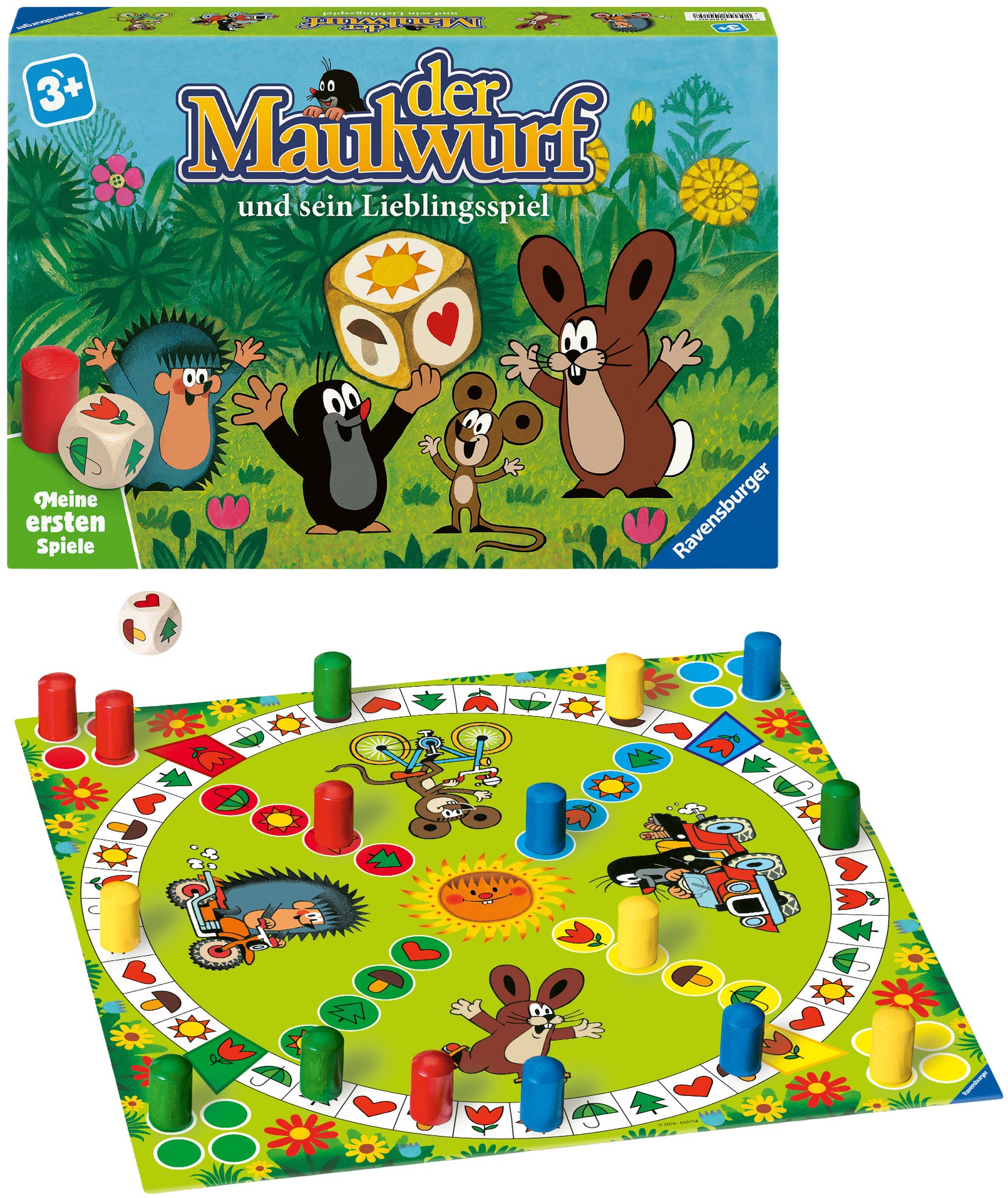 Ravensburger Spiel »Der Maulwurf und sein Lieblingsspiel« Made in Europe