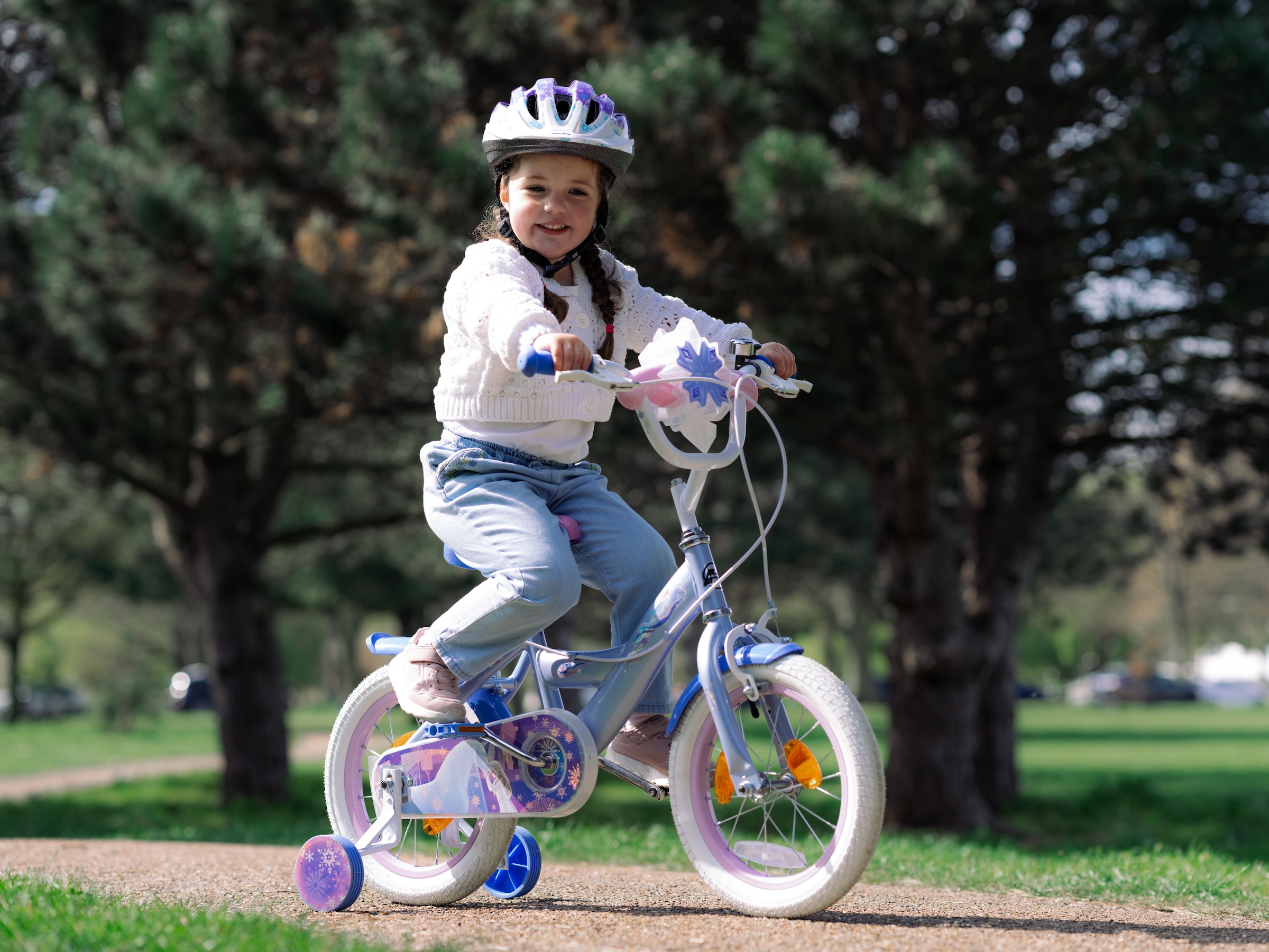 Huffy Kinderfahrrad »14-Zoll Disney Frozen Fahrrad«
