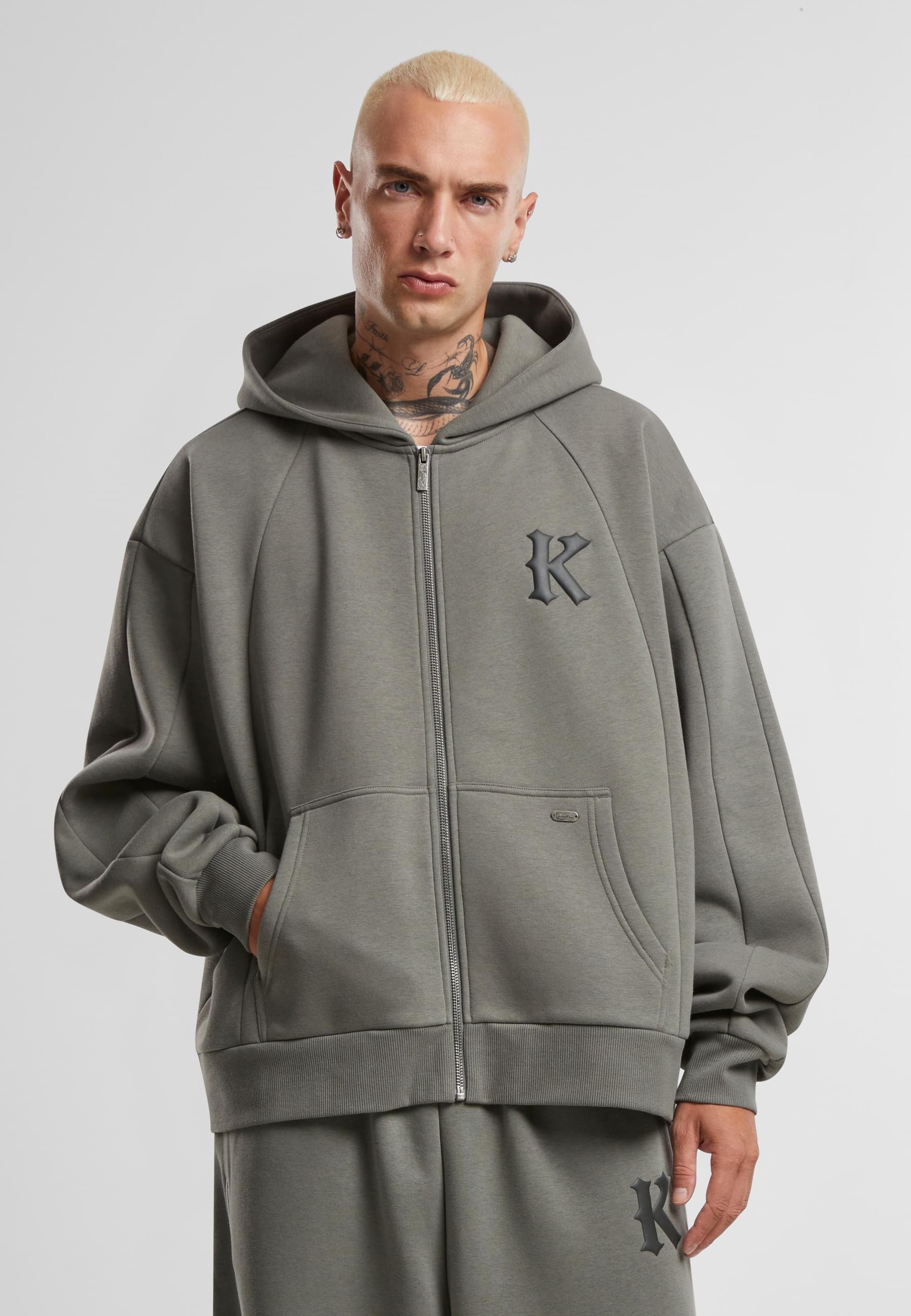 Karl Kani Sweatjacke »Karl Kani KK Boxy Full Zip Hoodie«