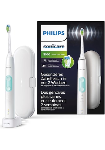 Philips Sonicare Elektrische Zahnbürste »ProtectiveClean 5100«, 1 St. Aufsteckbürsten,... kaufen