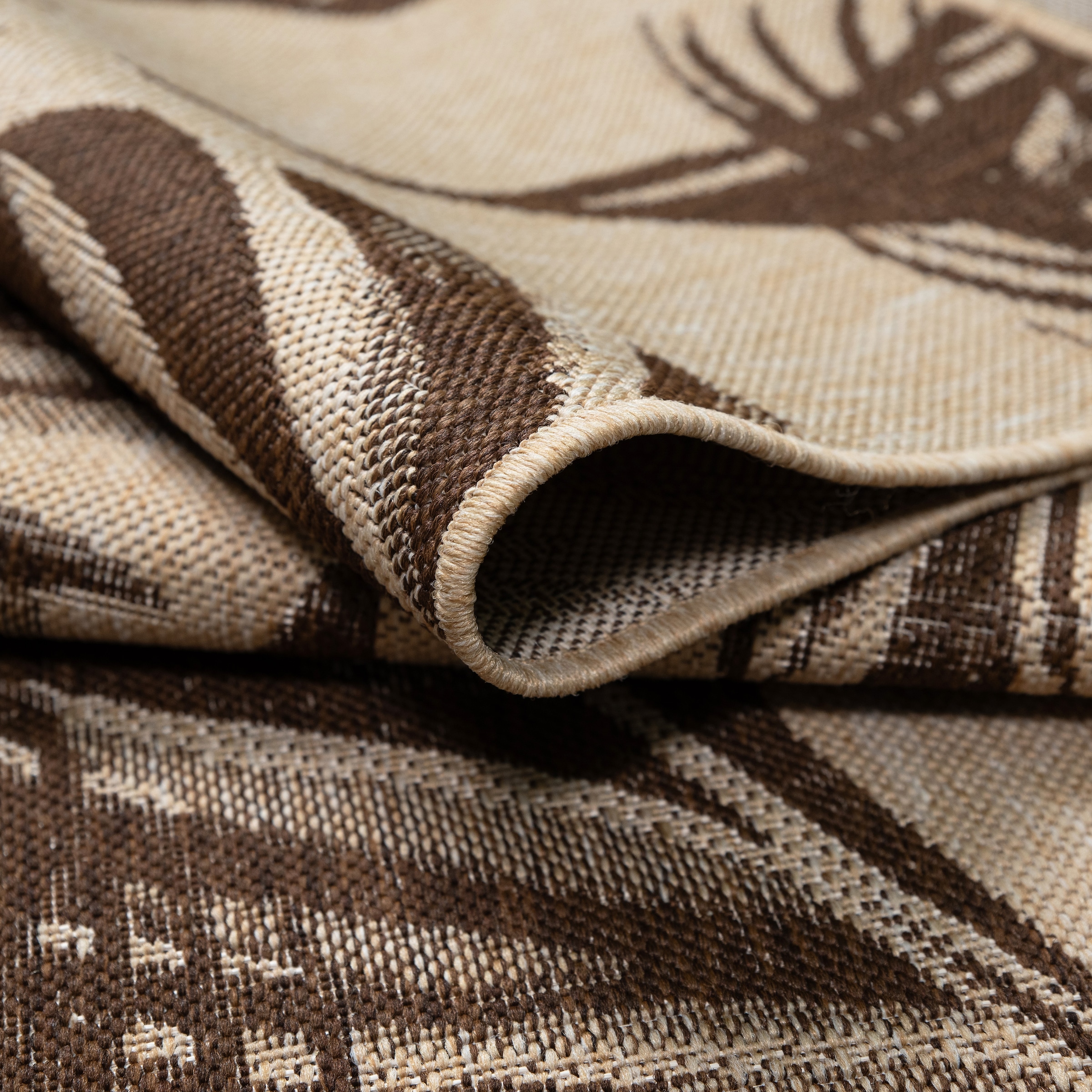 Bruno Banani Teppich »Larral«, rechteckig, 3 mm Höhe, In-und Outdoorgeeignet, Sisal-Look robust, leicht zu reinigen