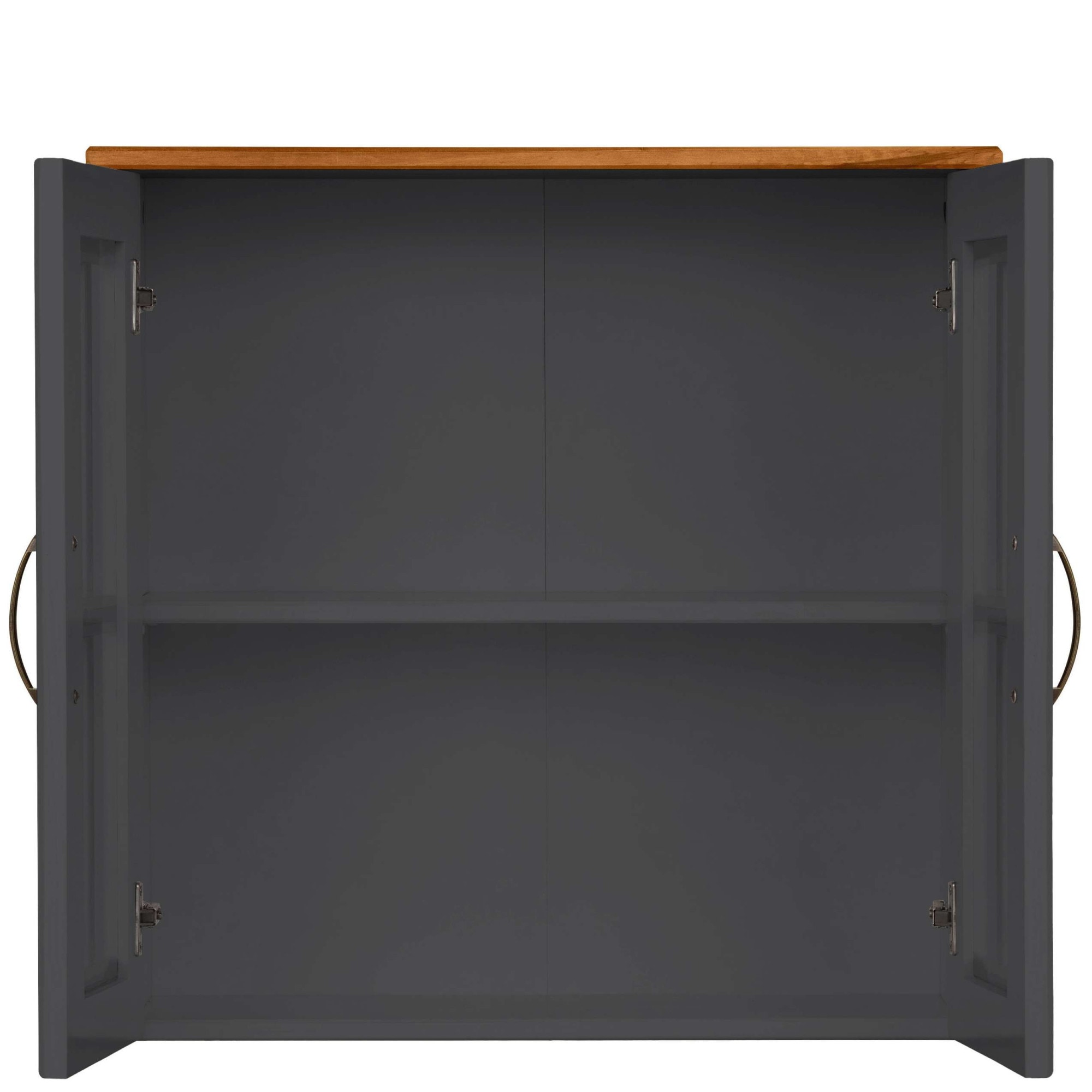 Home affaire Hängeschrank »Rodby«, FSC®-zertifiziertes Massivholz, Griffe Metall, Breite 60cm, Höhe 60cm