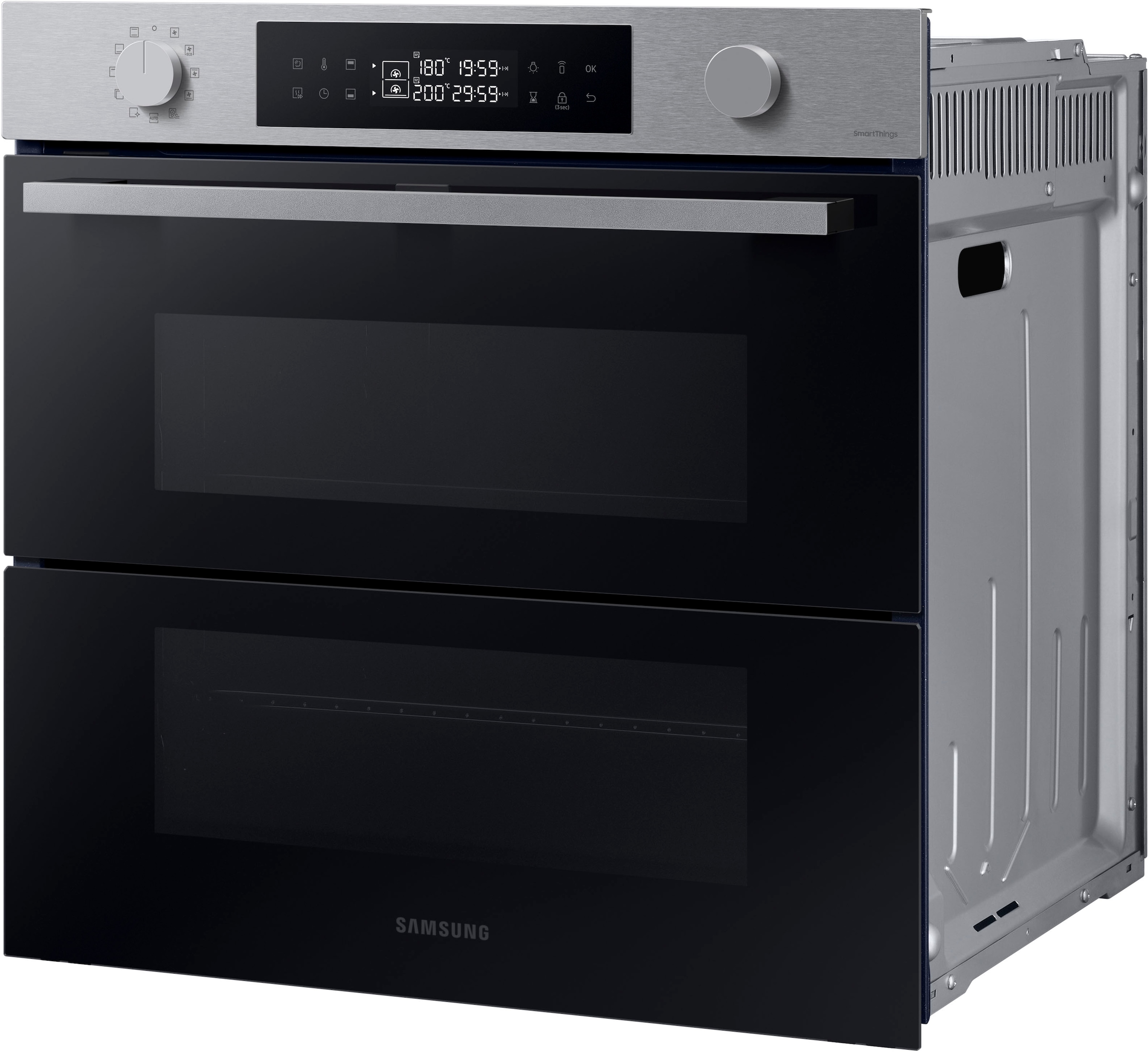 Samsung Einbaubackofen  »NV7B4550VAS/U1«, Pyrolyse-Selbstreinigung, Dual Cook Flex