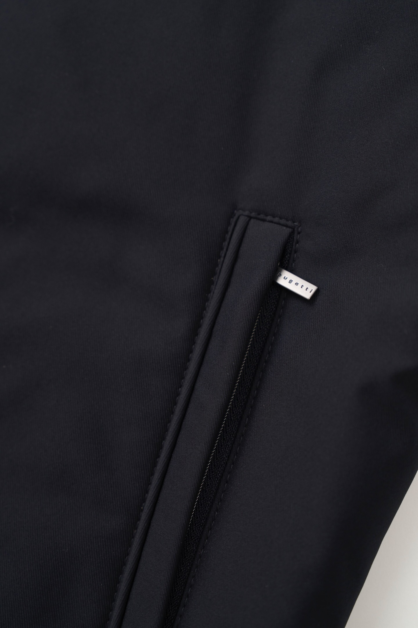 bugatti Strickjacke, mit Polokragen