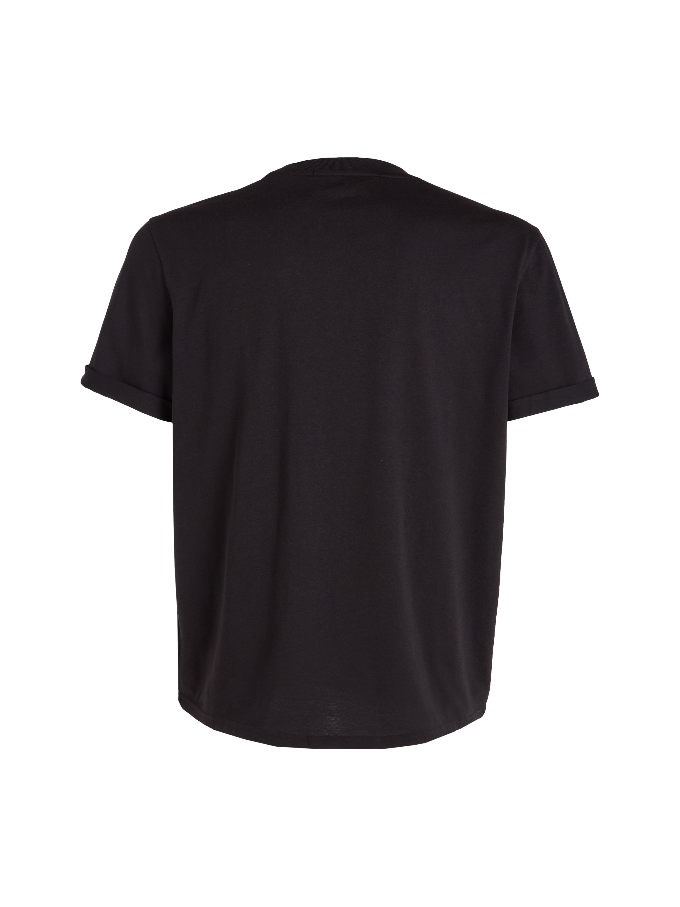 Calvin Klein Jeans T-Shirt »BADGE TURN UP SLEEVE«, mit Logopatch