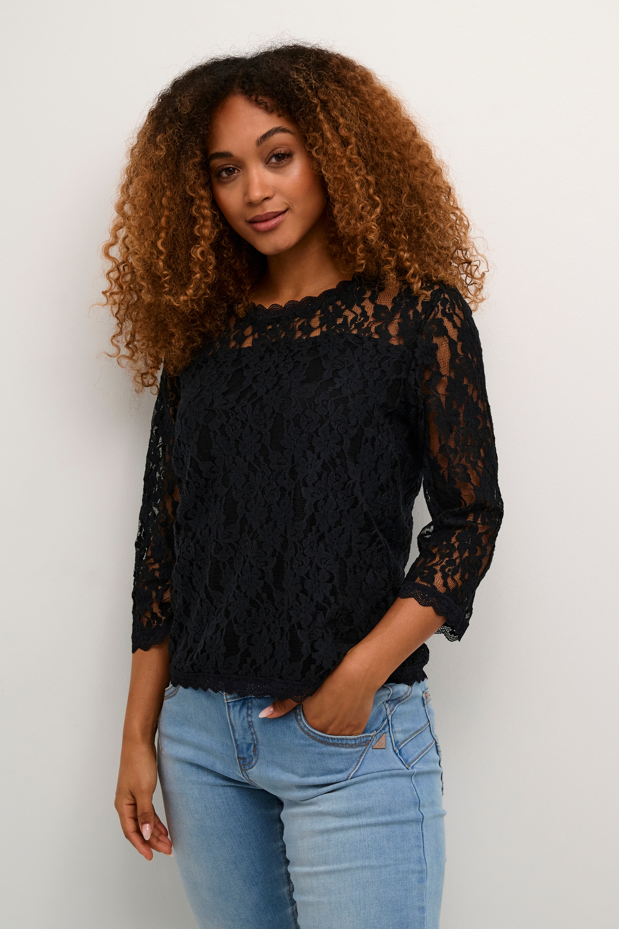 Cream Kurzarmbluse »Bluse kurzarm CRKit«