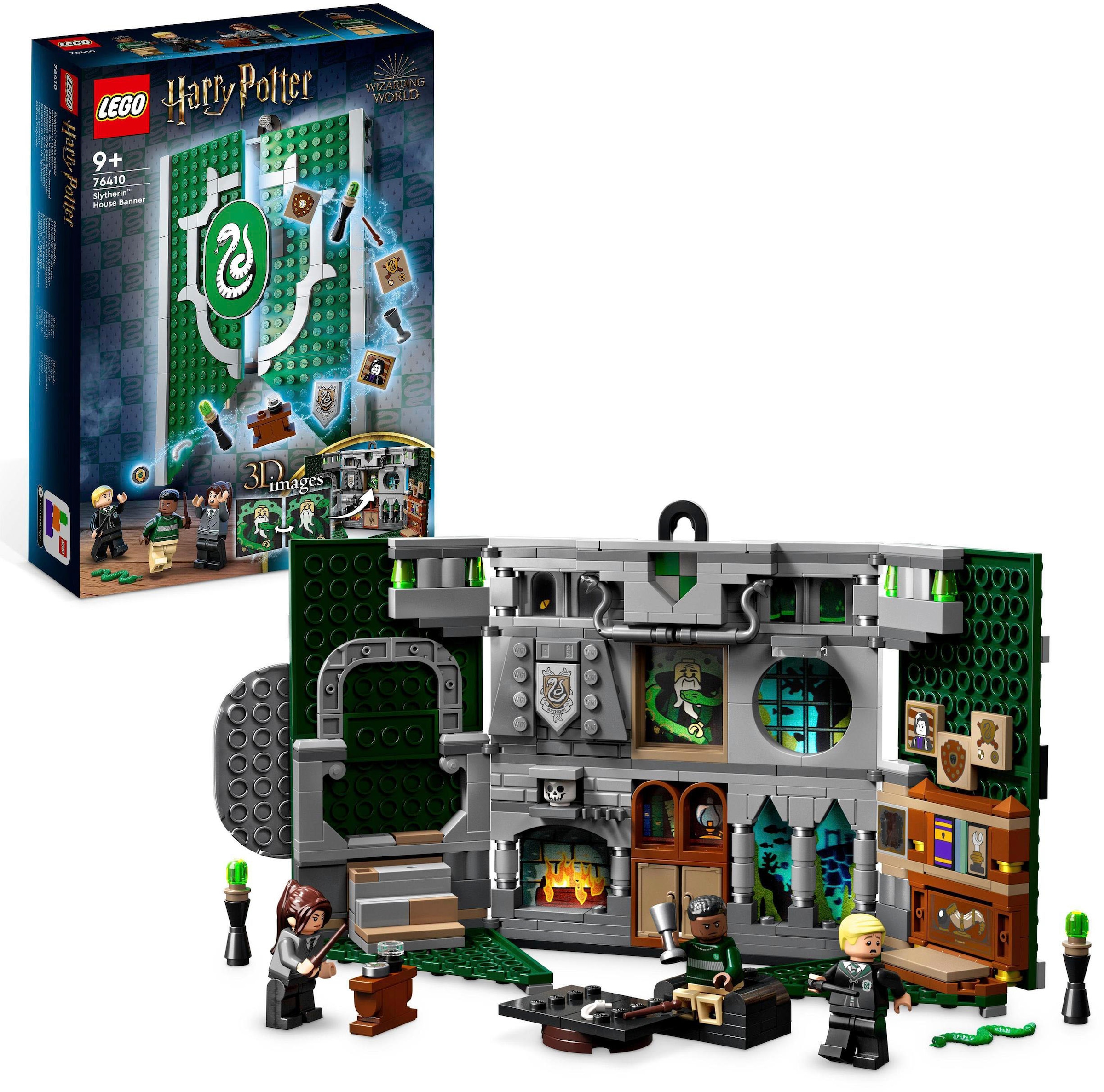 LEGO® Konstruktionsspielsteine »Hausbanner Slytherin (76410), LEGO® Harry Potter«, (349 St.)