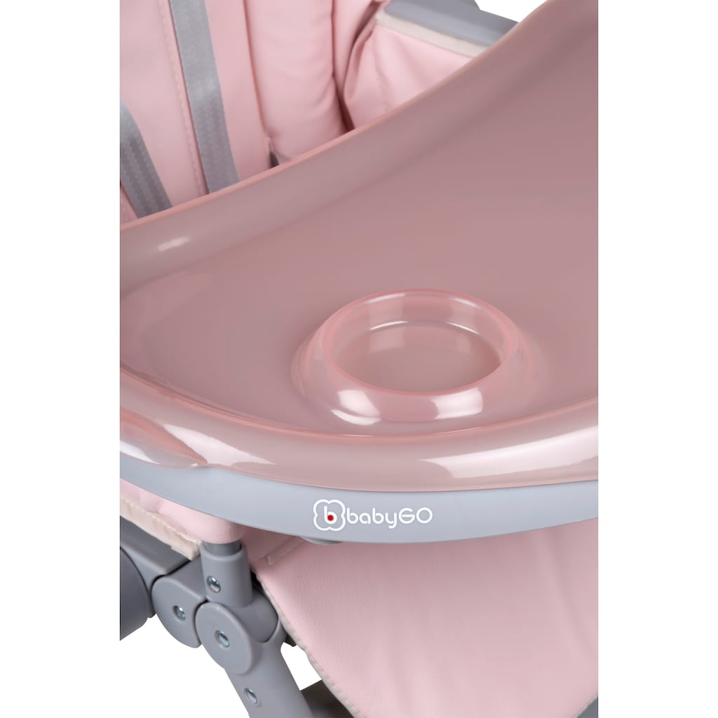 BabyGo Hochstuhl »Divan, pink«