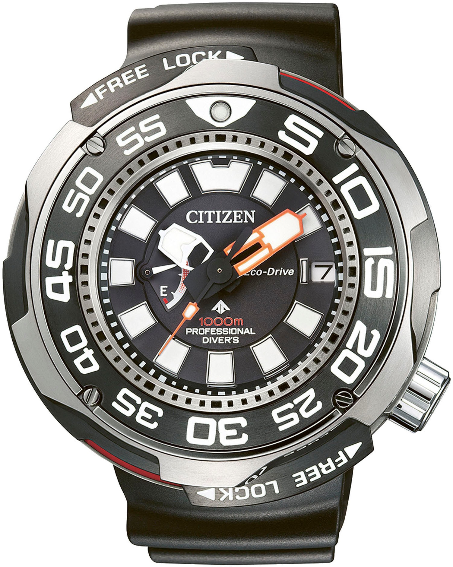 Citizen Taucheruhr »Promaster Professional Diver 1000,«, Armbanduhr, Herrenuhr, Solar