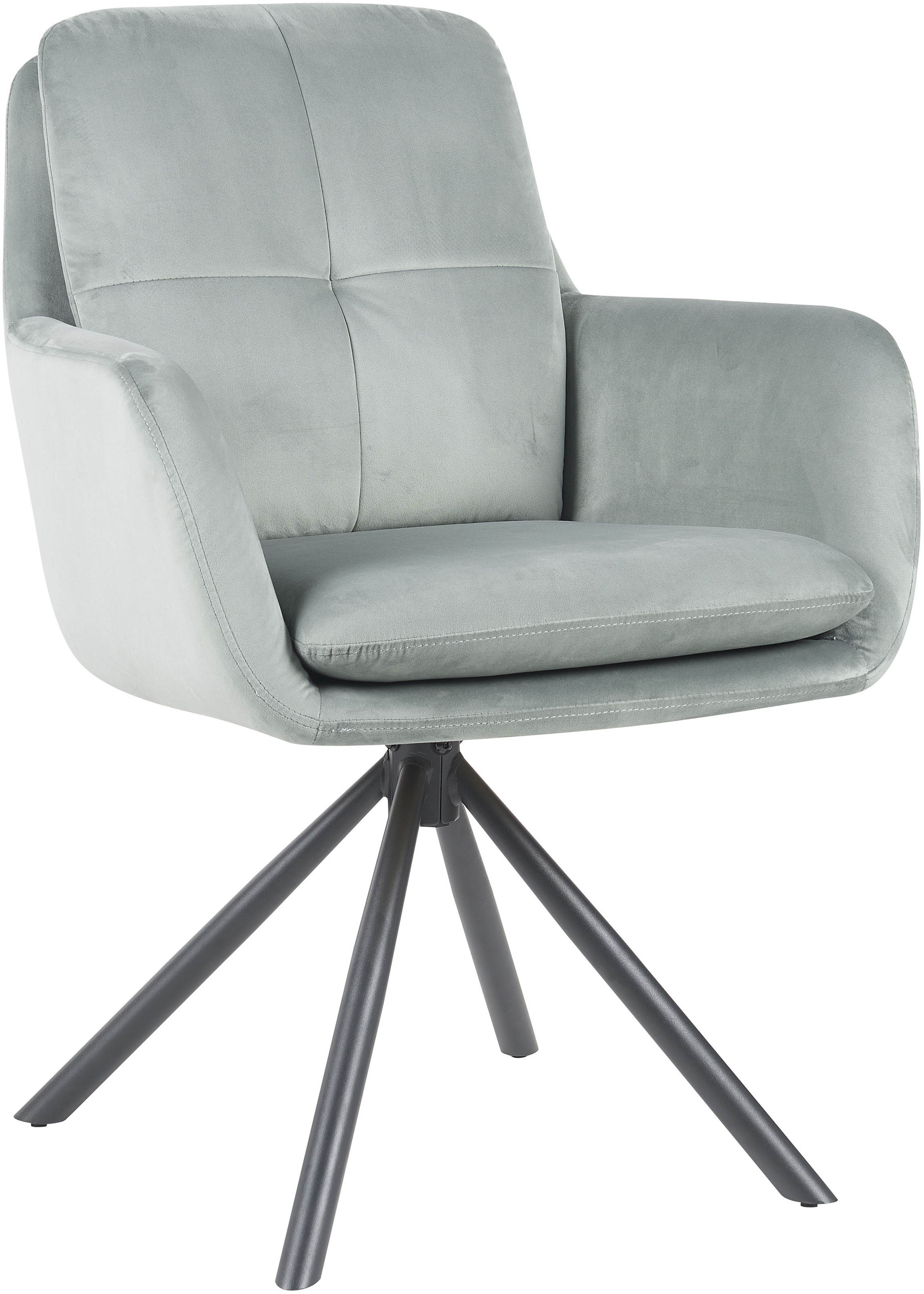HELA Armlehnstuhl »PARMA« (Set) 2 Stk.2er Pack, 360° drehbar, 4-Fuß, Kissen günstig online kaufen