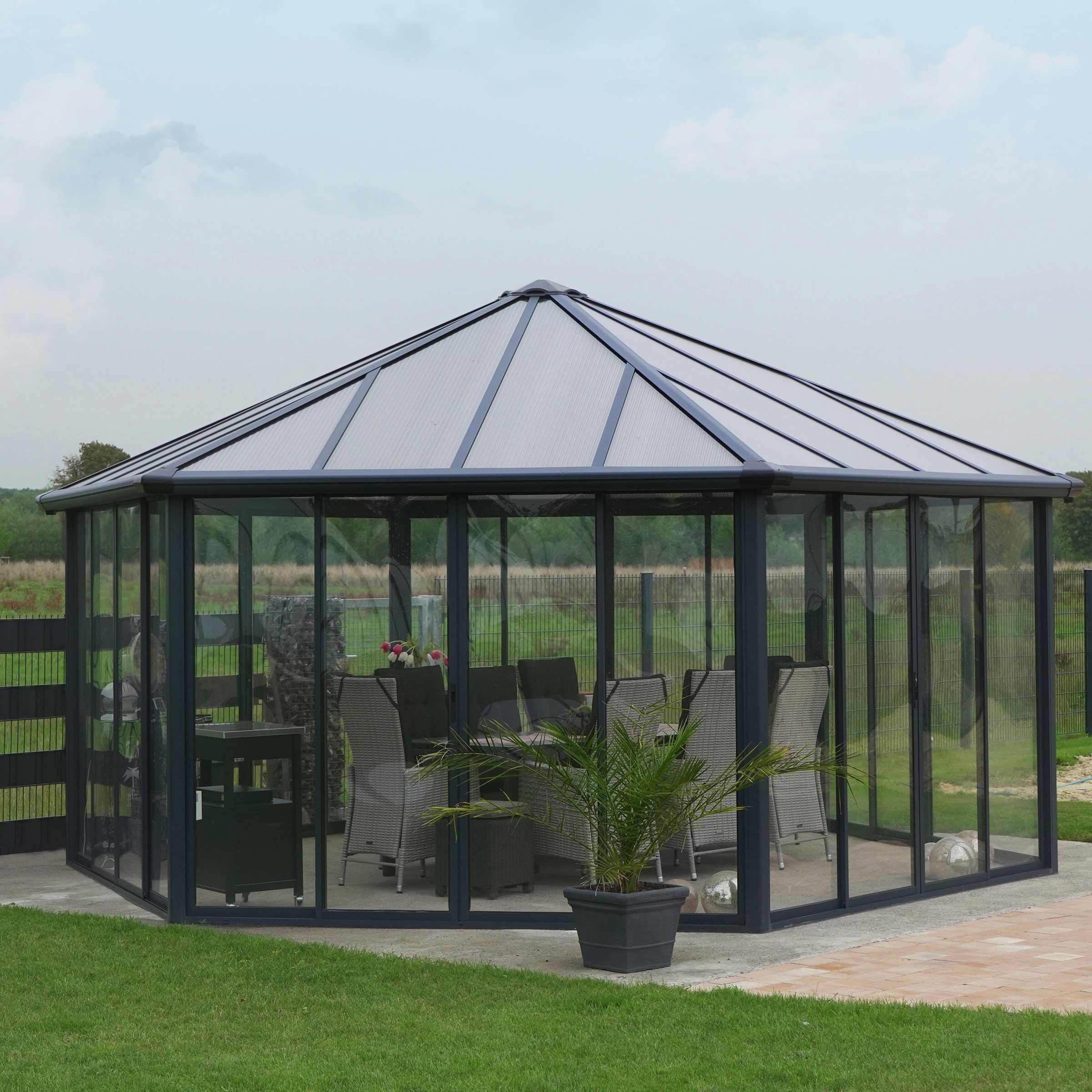 Palram - Canopia Pavillon »Garda«, BxT: 517x595 cm kaufen