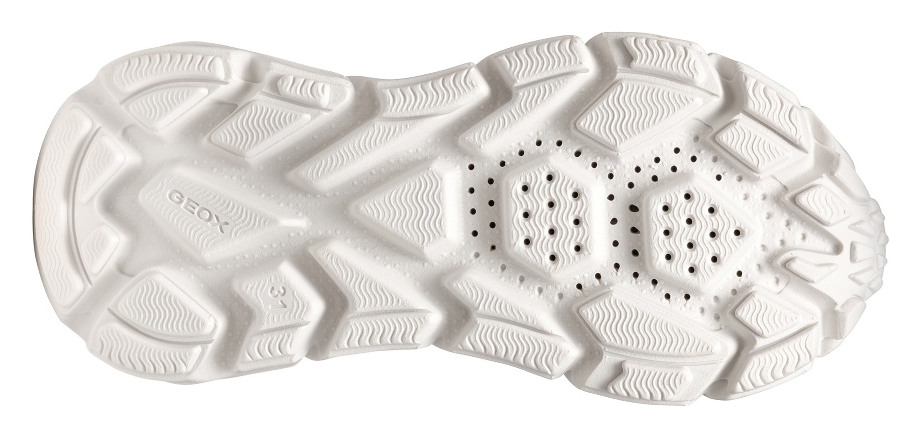 Geox Sneaker »J FLEXYPER FAST BOY«, Chunky Sneaker, Laufschuh, Sportschuh mit praktischem Gummizug