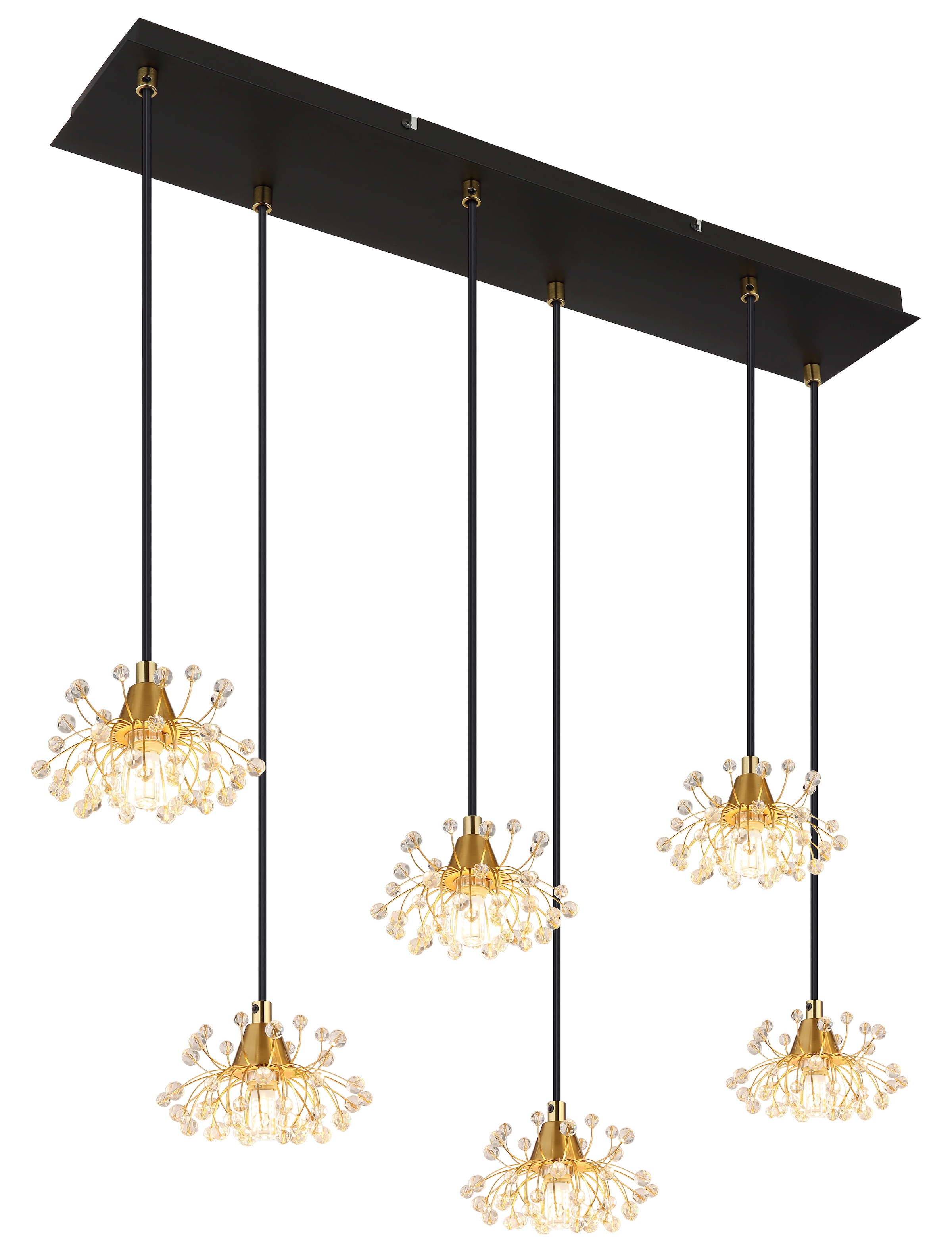 GLOBO LIGHTING Hängeleuchte »FIORE« G9 1 Stk. Hängelampe/Pendelleuchte/Esszimmer/Wohnzimmer/Esstisch