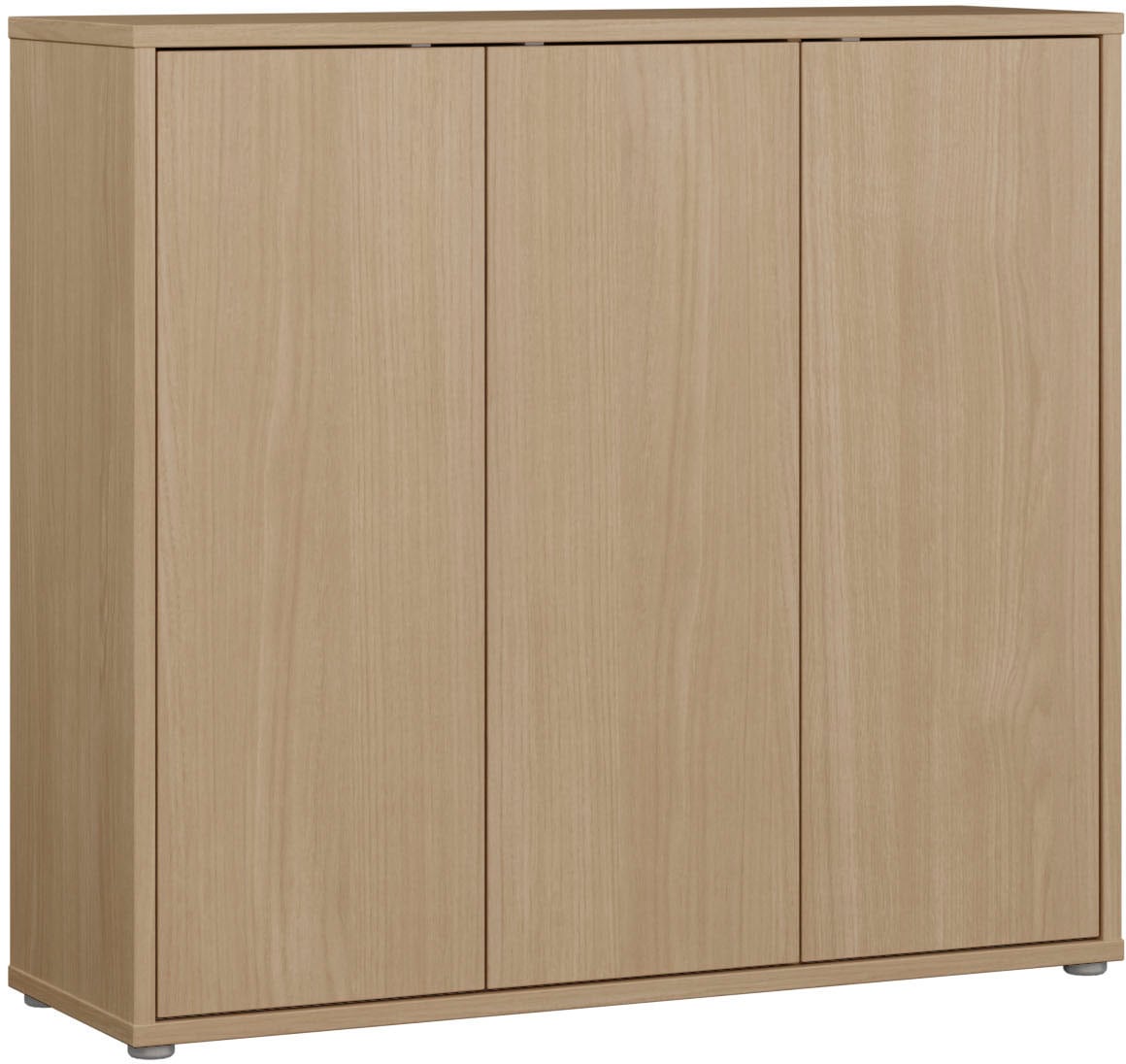 FORTE Schuhschrank »Alice Springs, Schuhschrank, Platz für 20 Paar Schuhe, 3 Türen« B/H/T 109,2/99,1/34,9 cm,  Stauraumschrank, Mehrzweckschrank, grifflose Front, Push to open