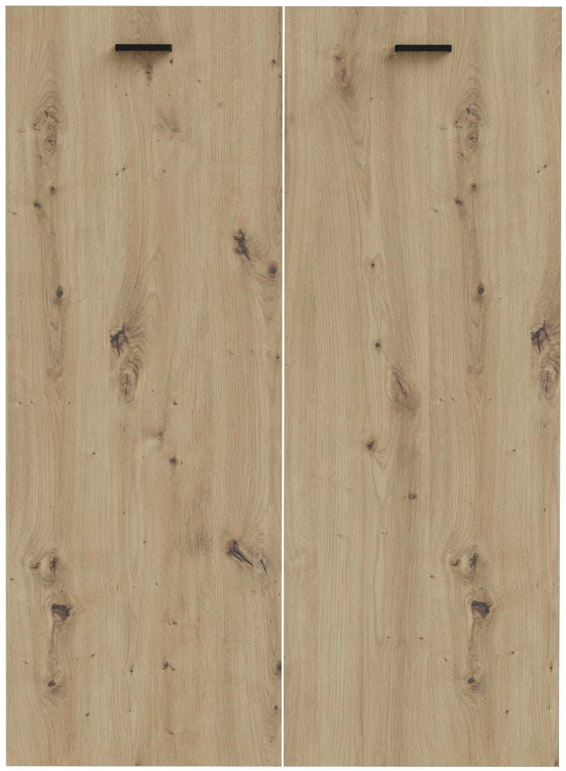 FORTE Schranktür »Goldsboro« 2 Stk. tlg. wahlweise mit Holzoptik oder Glas