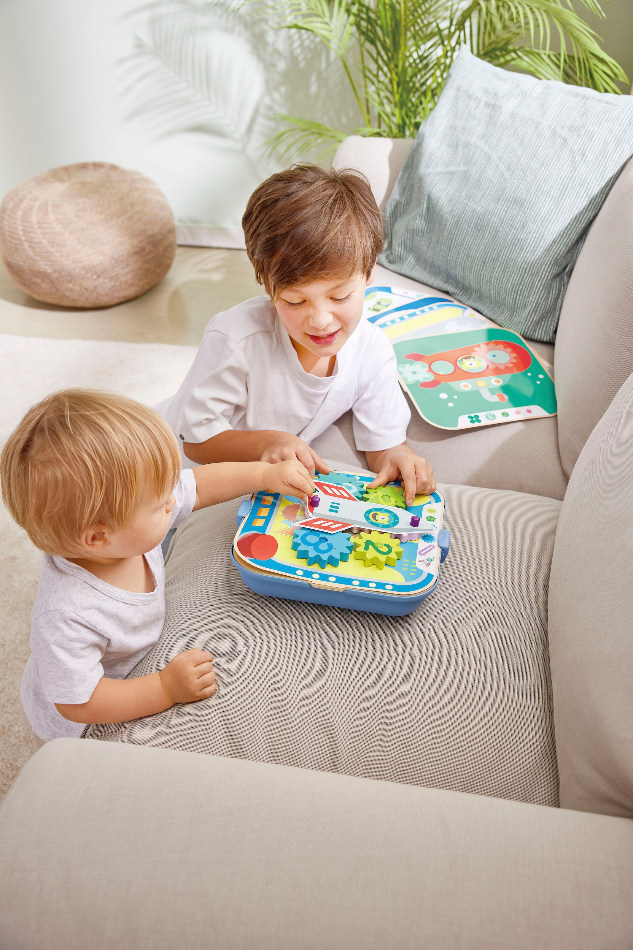 Hape Lernspielzeug »Zahnrad Experimentier-Spielset«