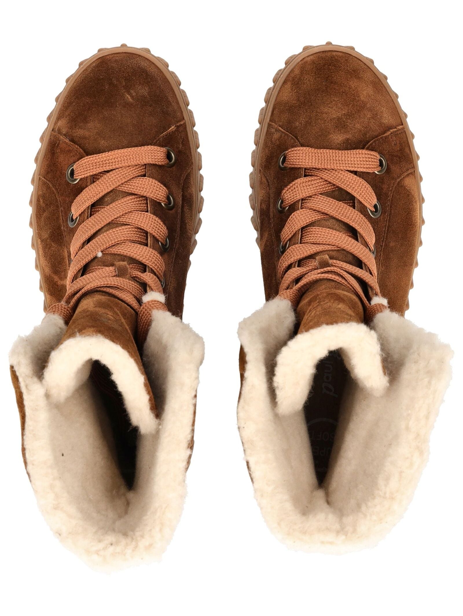 Paul Green Schnürstiefelette »Paul Green Stiefelette Veloursleder«
