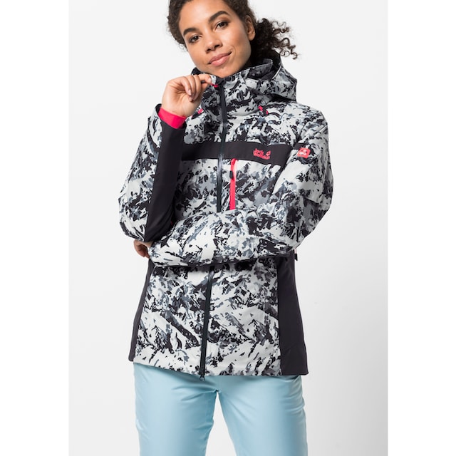 mit PEAK online »PANORAMA JACKET W«, bei Jack Kapuze Wolfskin Skijacke