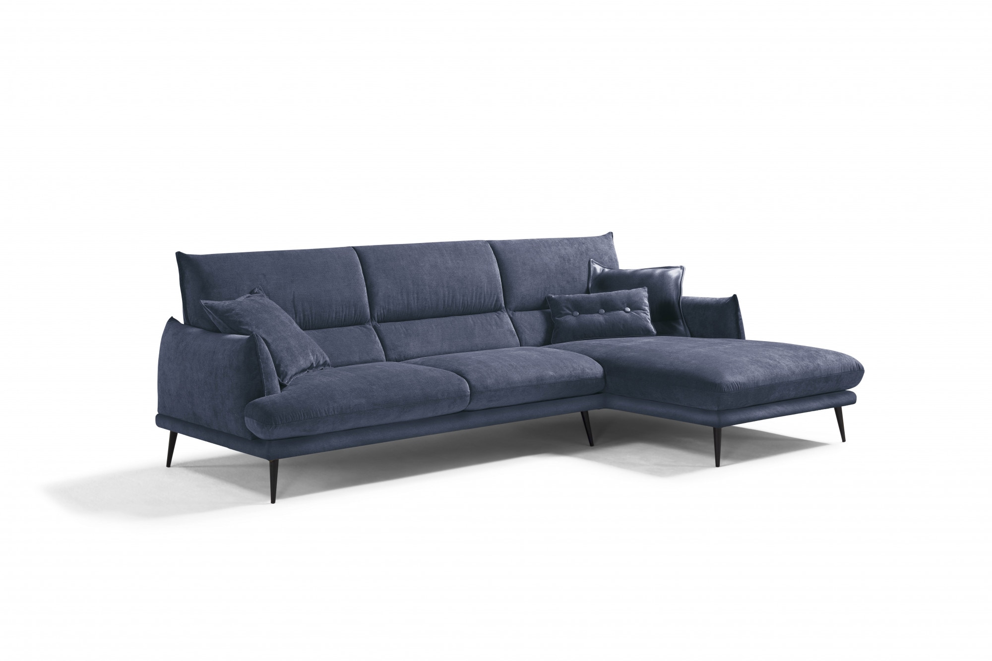 Egoitaliano Ecksofa »FUNNY, hochwertiges und aktuelles Design, bequeme Rück günstig online kaufen
