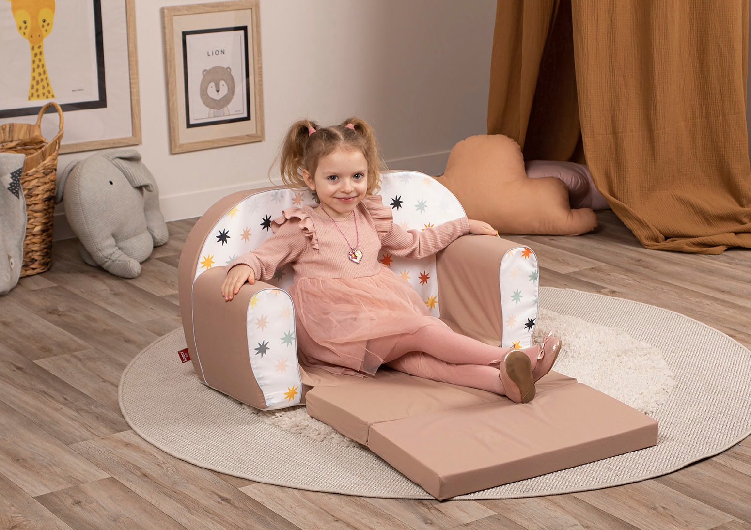 Knorrtoys® Sofa »Pastell Stars«, für Kinder; Made in Europe auf Raten  bestellen | Kindersofas