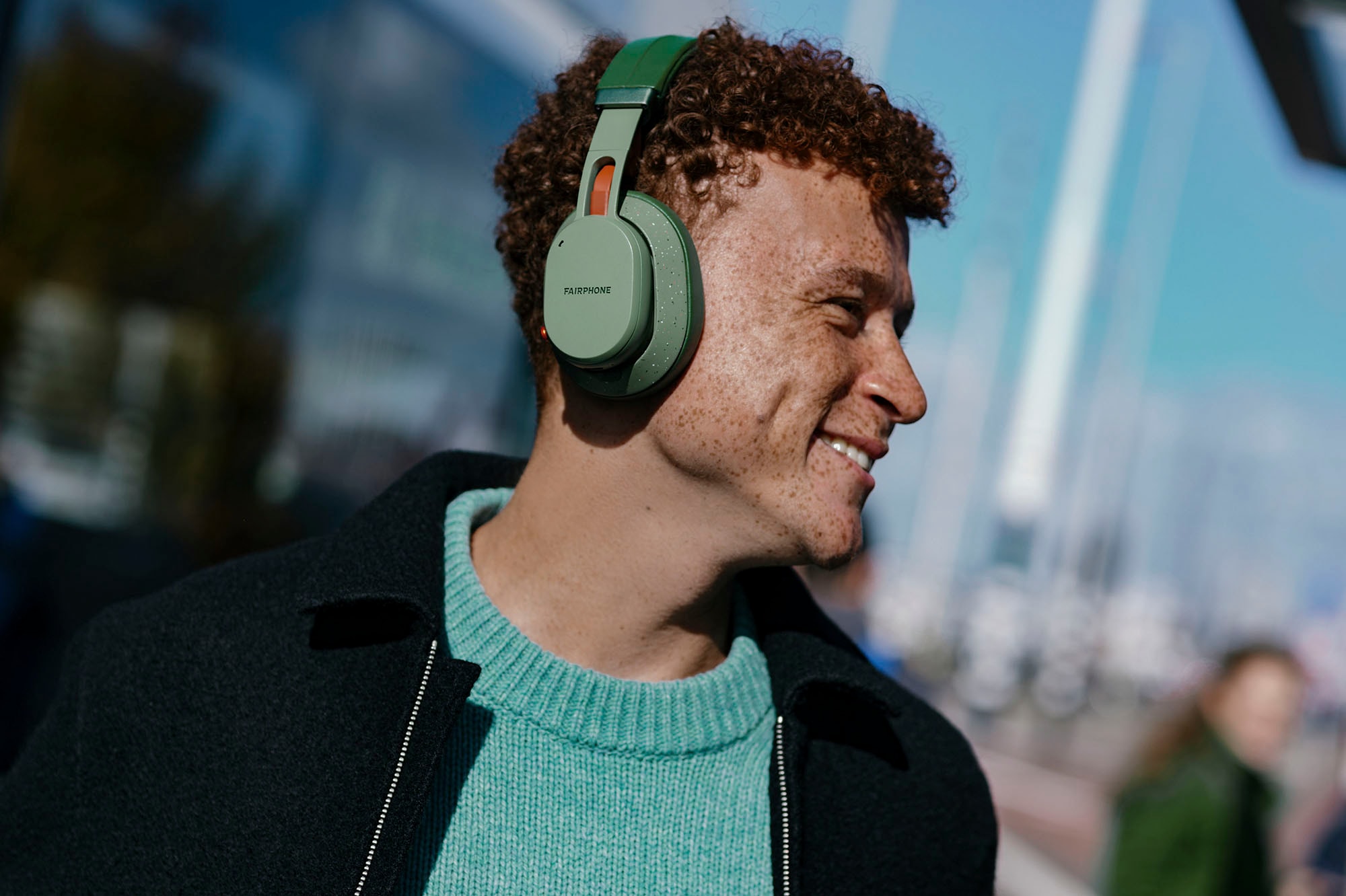 Fairphone Over-Ear-Kopfhörer »Fairbuds XL«, Bluetooth, Active Noise Cancelling (ANC)