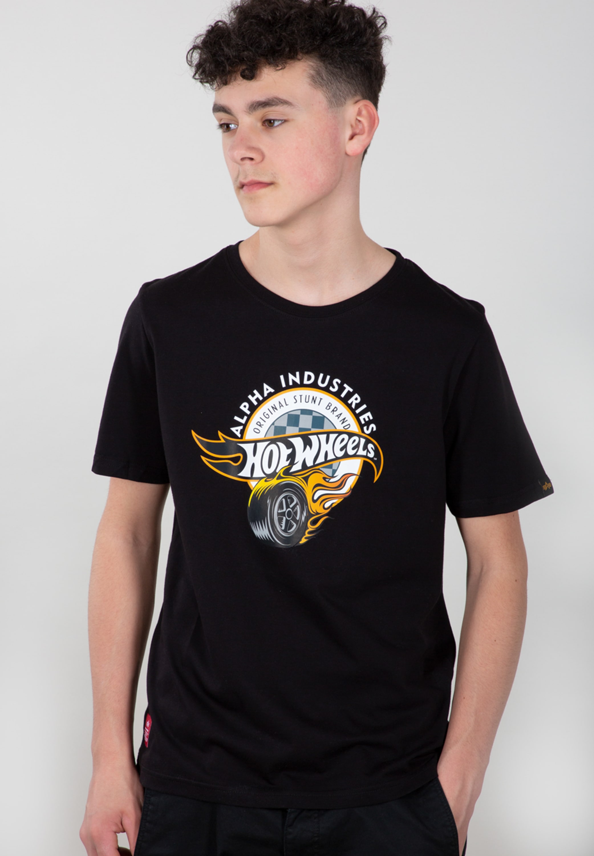 Alpha Industries Longsleeve »Alpha Industries Kids - T-Shirts Hot Wheels Alpha T-Shirt Kids«