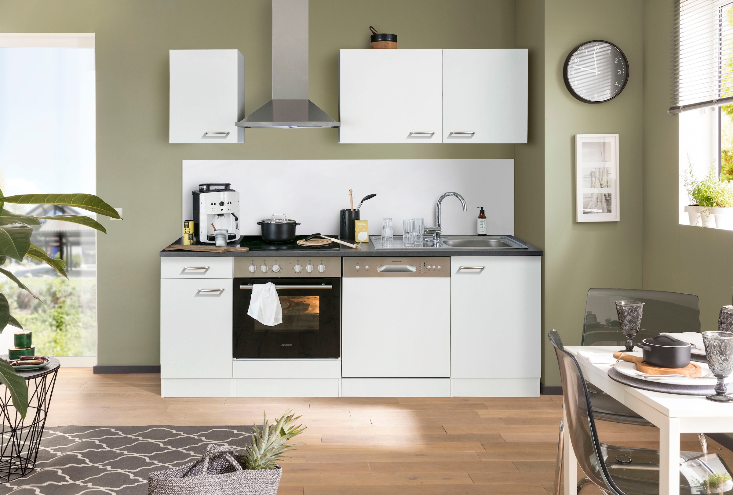 Küchenzeile OPTIFIT bzw. kaufen »Parare«, E- 270 Hanseatic Geräten cm, online mit 210 Breite