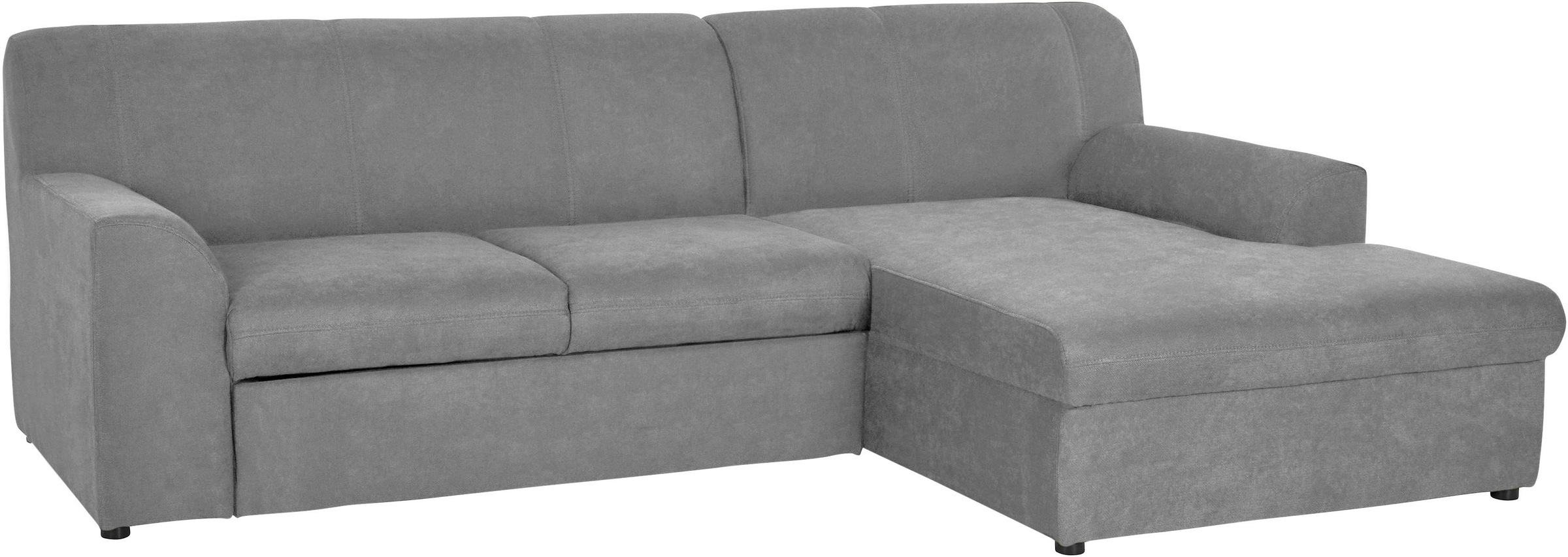 DOMO collection Ecksofa »Topper, elegant und zeitlos, kompaktes Stellmaß 24 günstig online kaufen