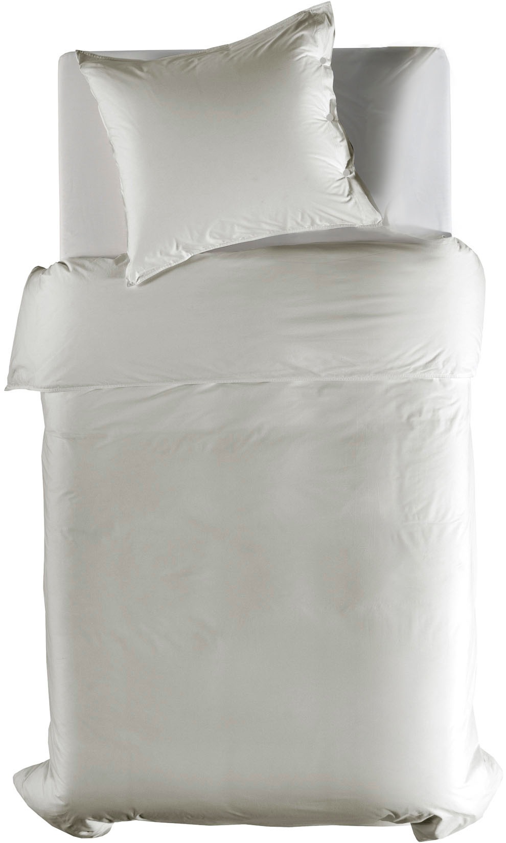 YELLOW Bettwäsche »Percale« 2 Stk. tlg. Uni Design, 100% Baumwolle ab 135x2 günstig online kaufen