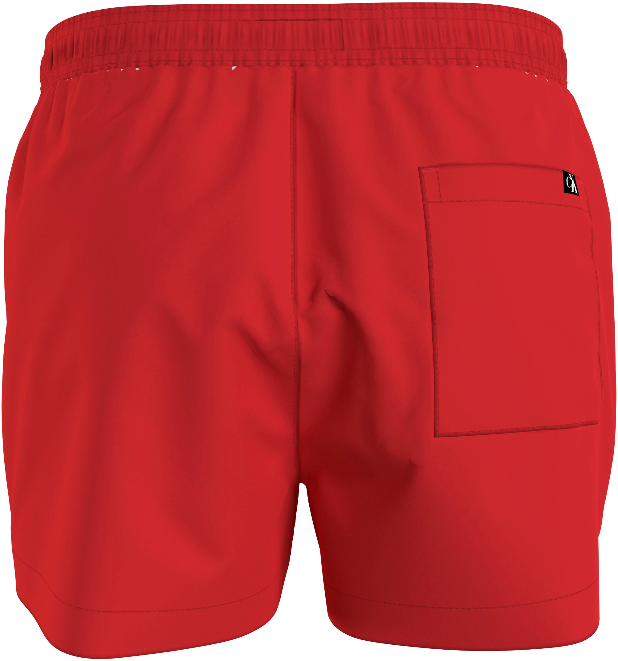 2. Bild von Calvin Klein Swimwear Badeshorts »SHORT DRAWSTRING«, mit großem Logo-Print auf dem Bein