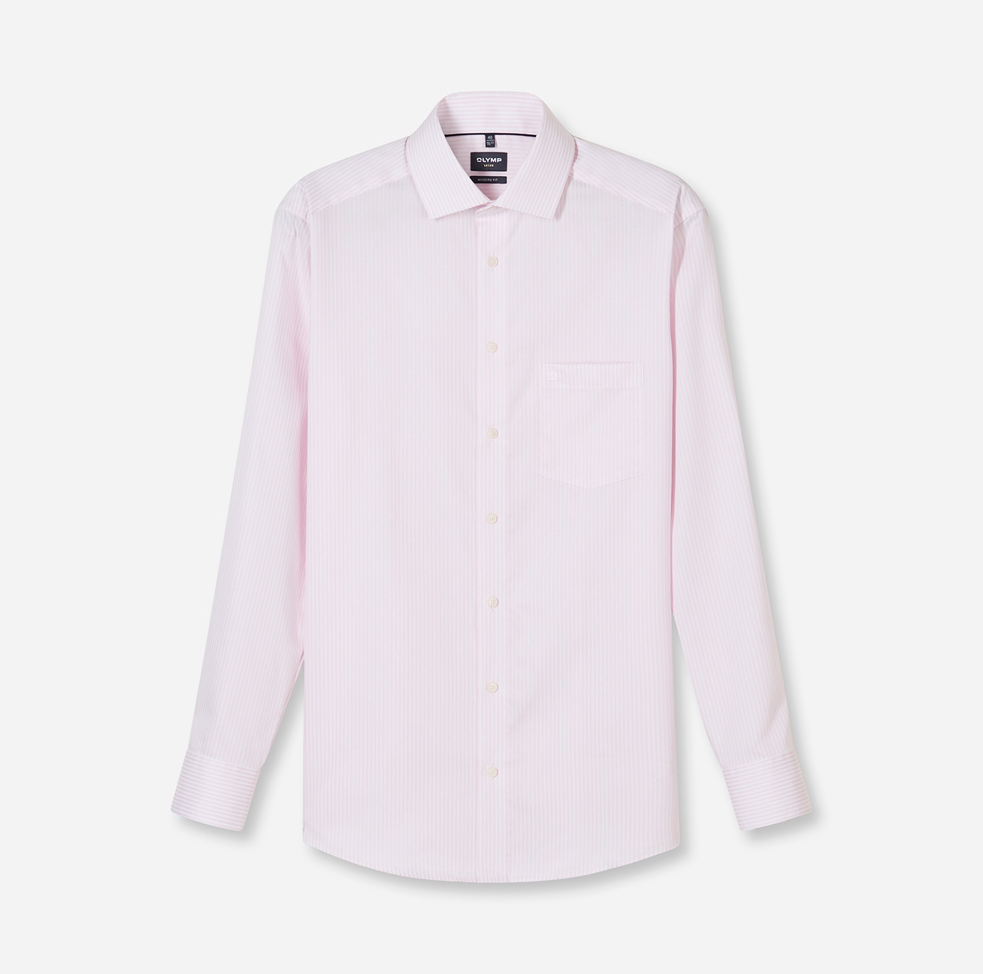 OLYMP Businesshemd »Luxor modern fit« fein gestreift
