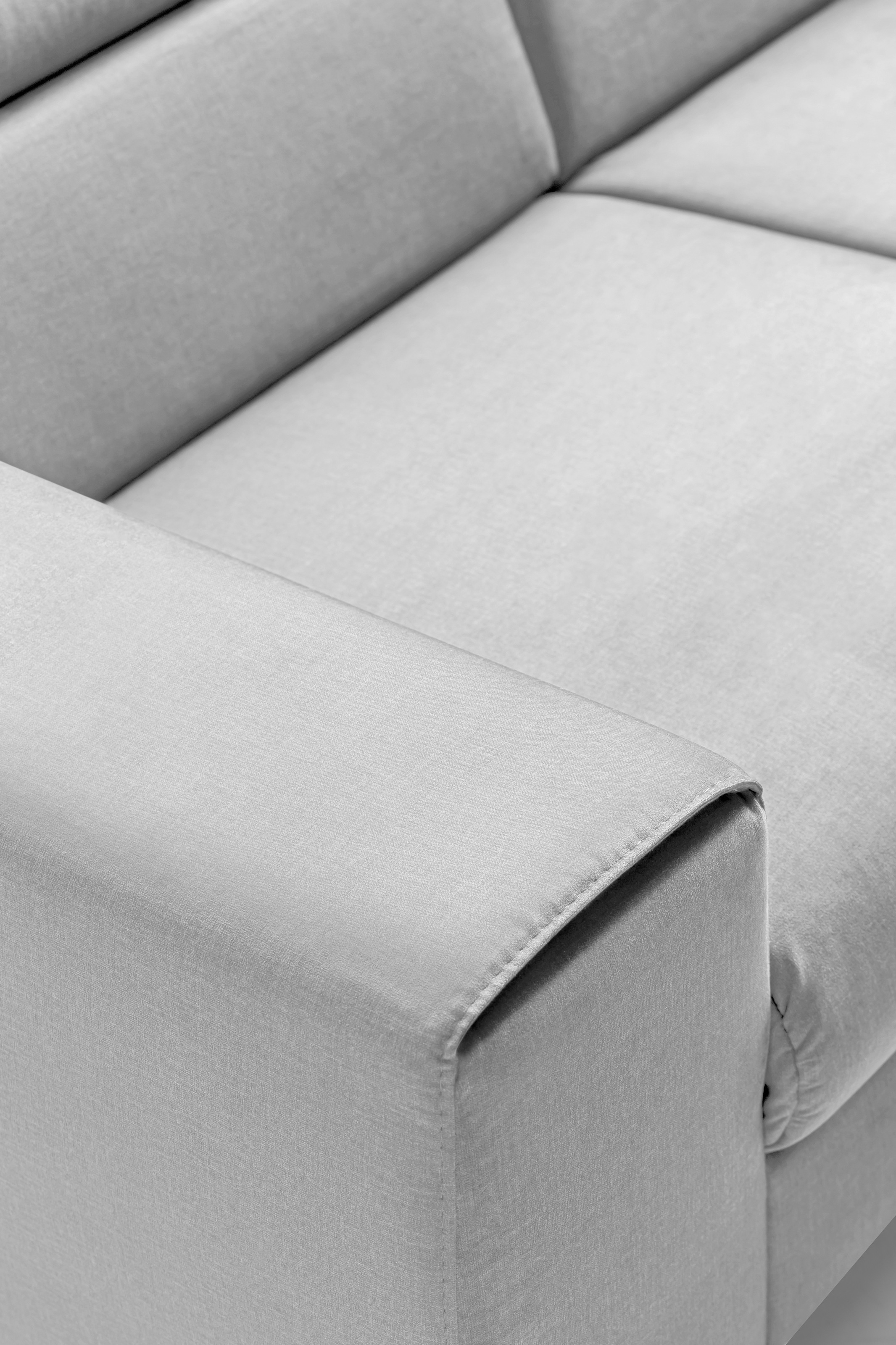 COTTA Ecksofa »Morven L-Form mit Kopfteilverstellung«, wahlweise mit Bettfunktion, Bettkasten & Wireless-Charger