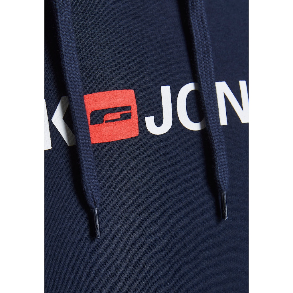 Jack & Jones Kapuzensweatshirt »CORP OLD LOGO SWEAT HOOD«, (Packung, 2 tlg., 2er-Pack)