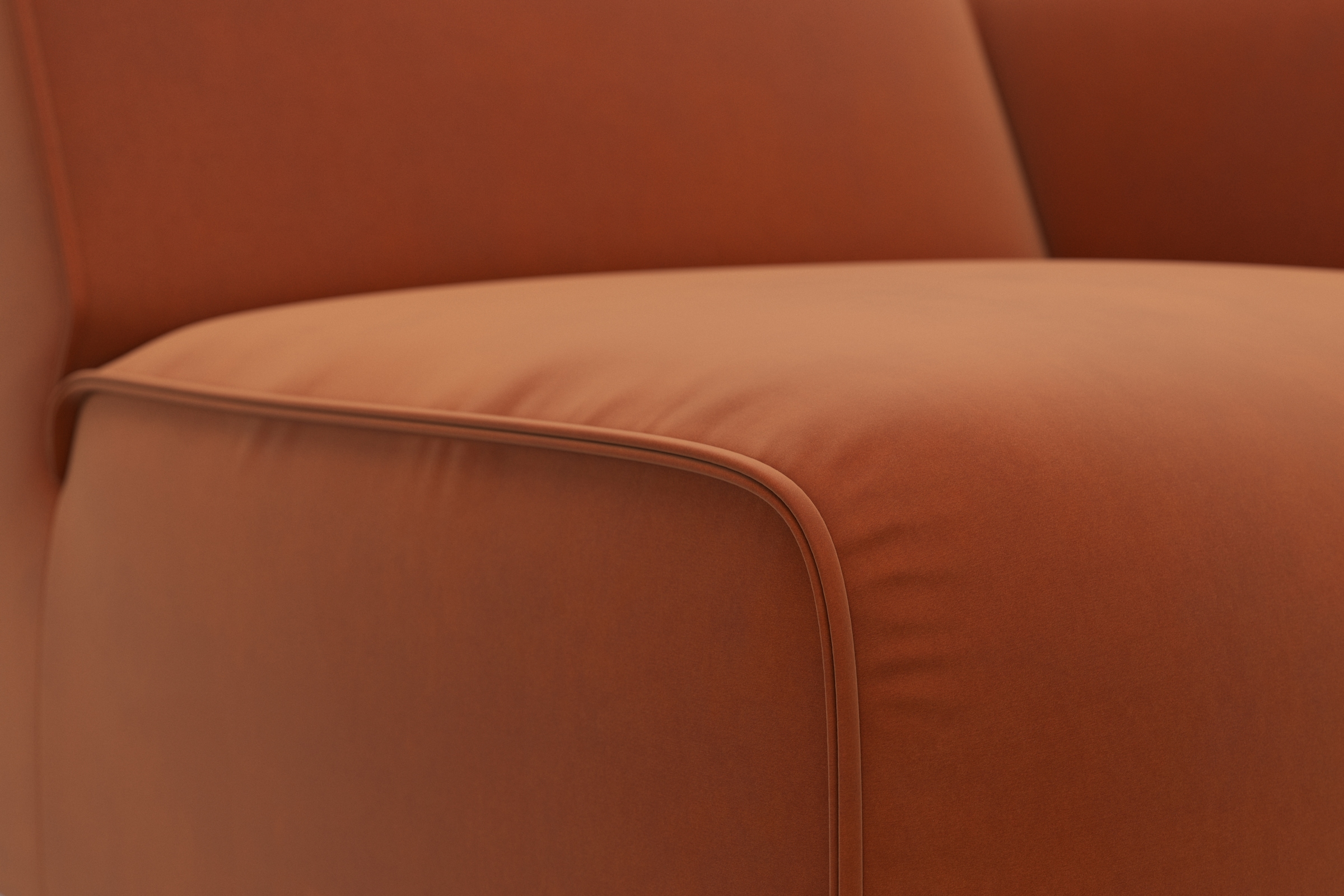 RAUM.ID Sessel »Merid Sofa-Eckelement, Maße B/T/H: 109/97/46 cm«, als Modul oder separat verwendbar, für individuelle Zusammenstellung