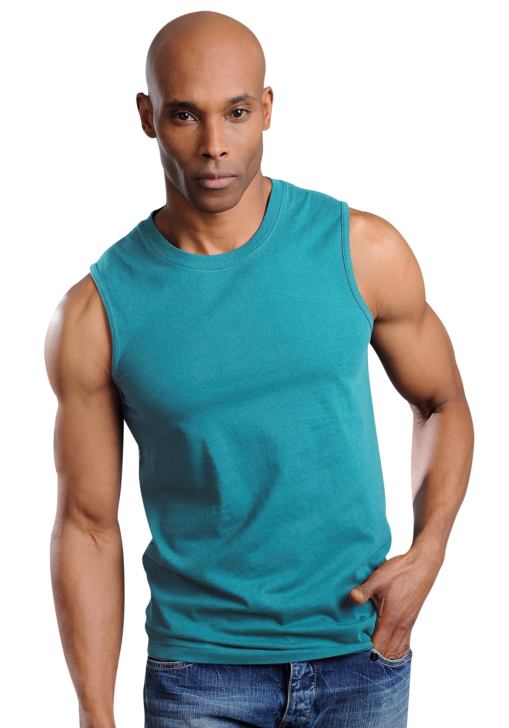 H.I.S Muscleshirt, (3 tlg.), mit Rundhalsausschnitt