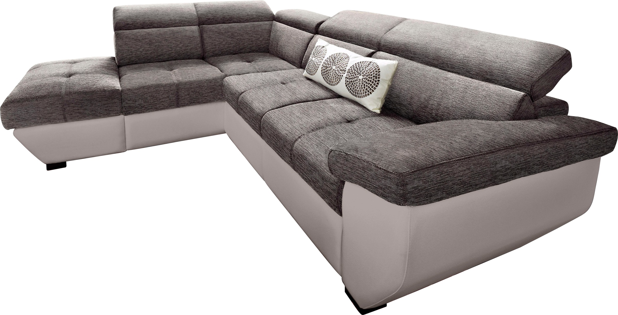COTTA Ecksofa "Speedway L-Form", mit Kopfteilverstellung, wahlweise mit Bet günstig online kaufen