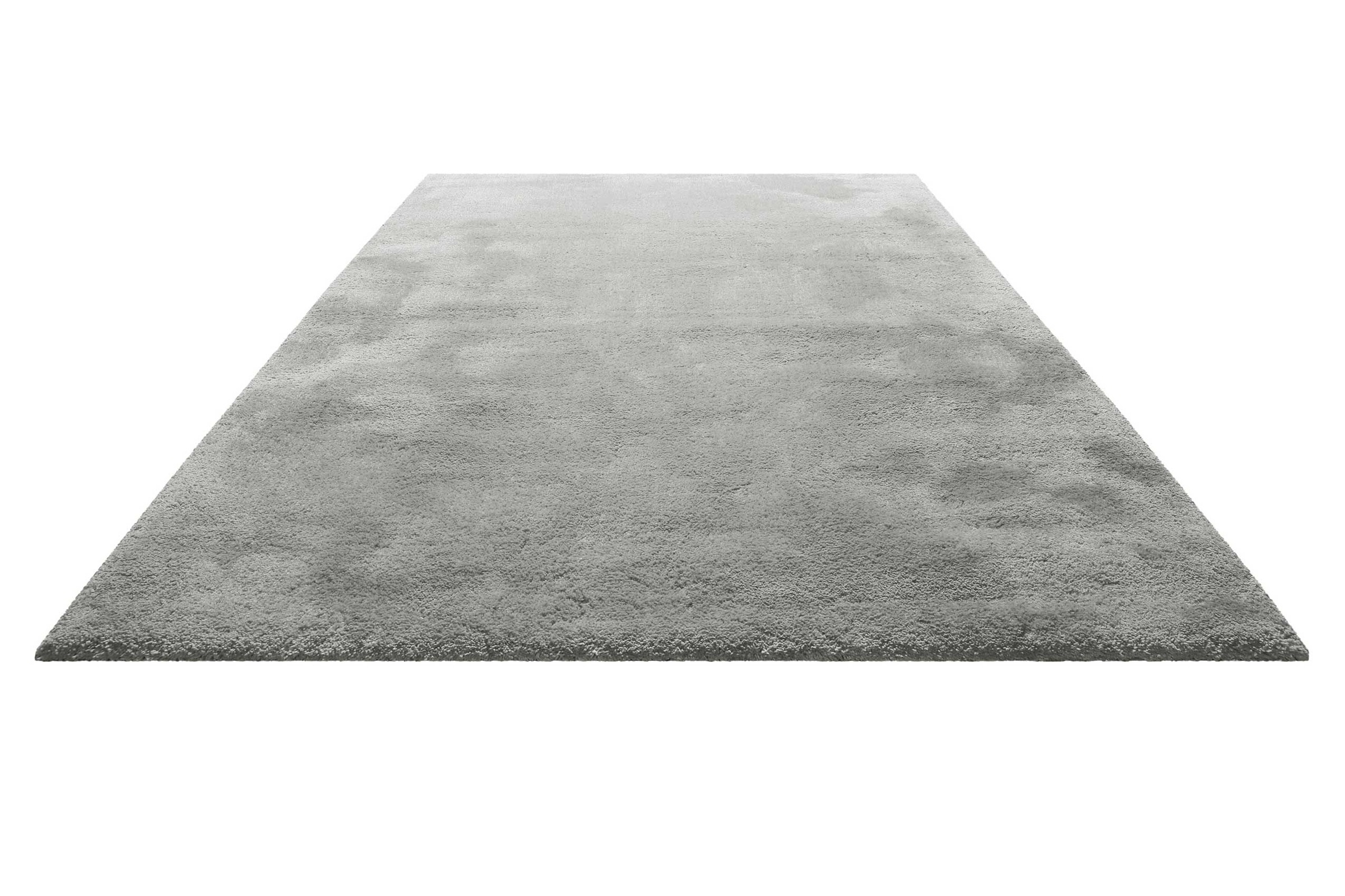 Homie Living Teppich »Pisa«, rund, 25 mm Höhe, Hochflor, Microfaser, uni, weich, Shaggy, Wohnzimmer, Schlafzimmer