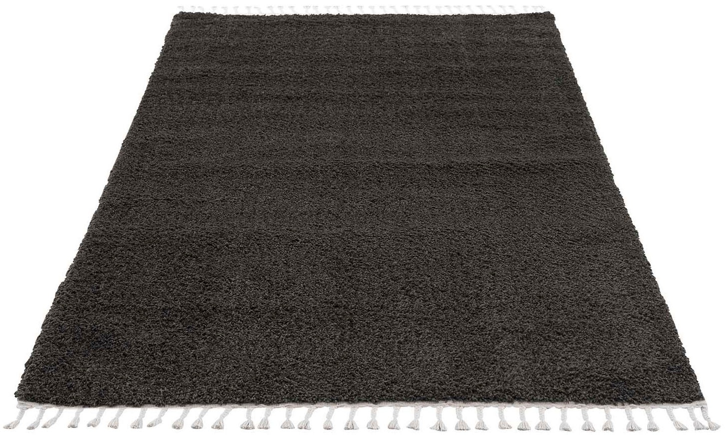 Carpet City Hochflor-Teppich "Pulpy 100" rechteckig 30 mm Höhe Läufer, weic günstig online kaufen
