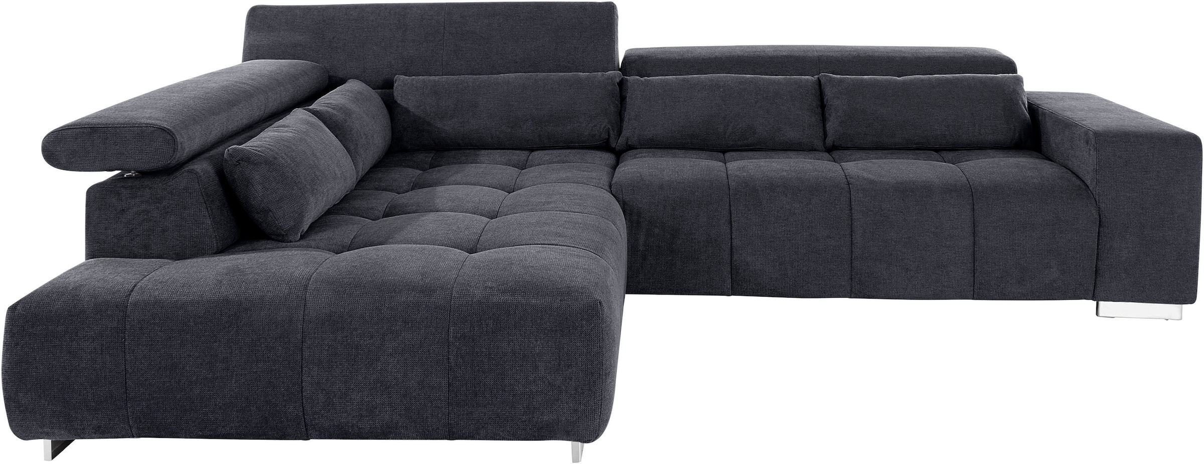 COTTA Ecksofa "Orion L-Form", mit Ottomane, inklusive verstellbarer Kopfstü günstig online kaufen