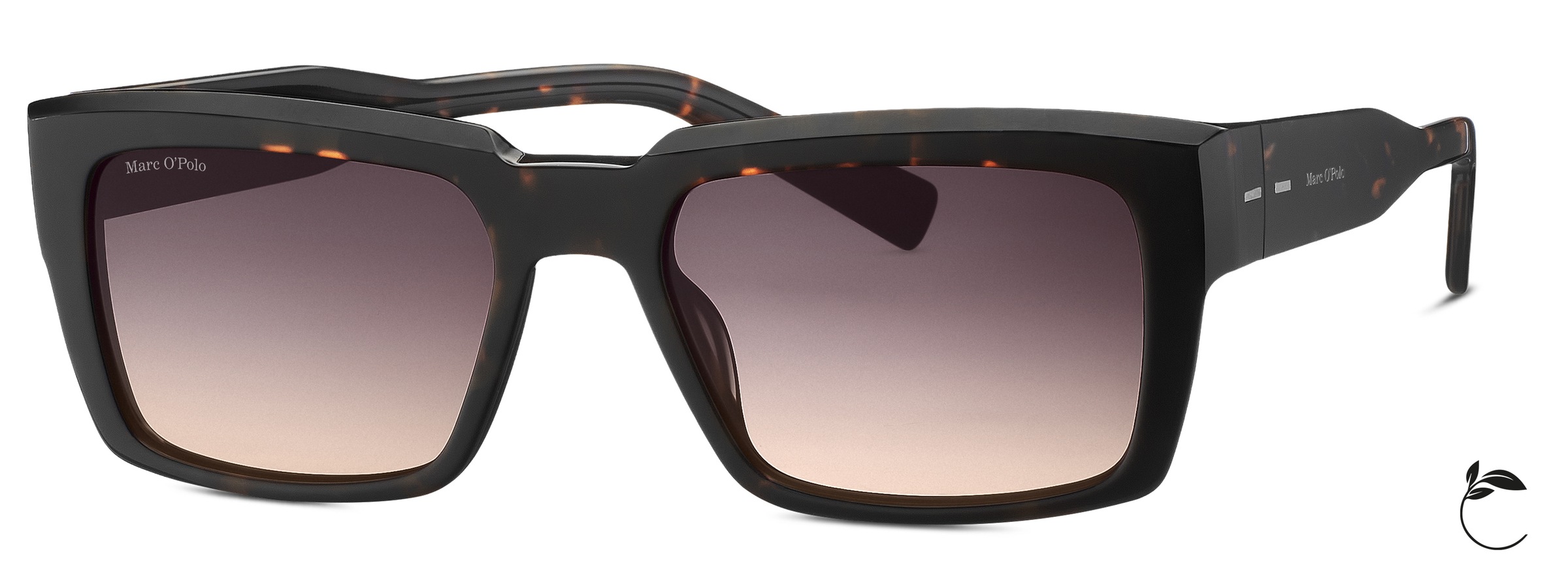 MARC O'POLO Sonnenbrille »EYEWEAR Sonnenbrille« dunkelhavanna