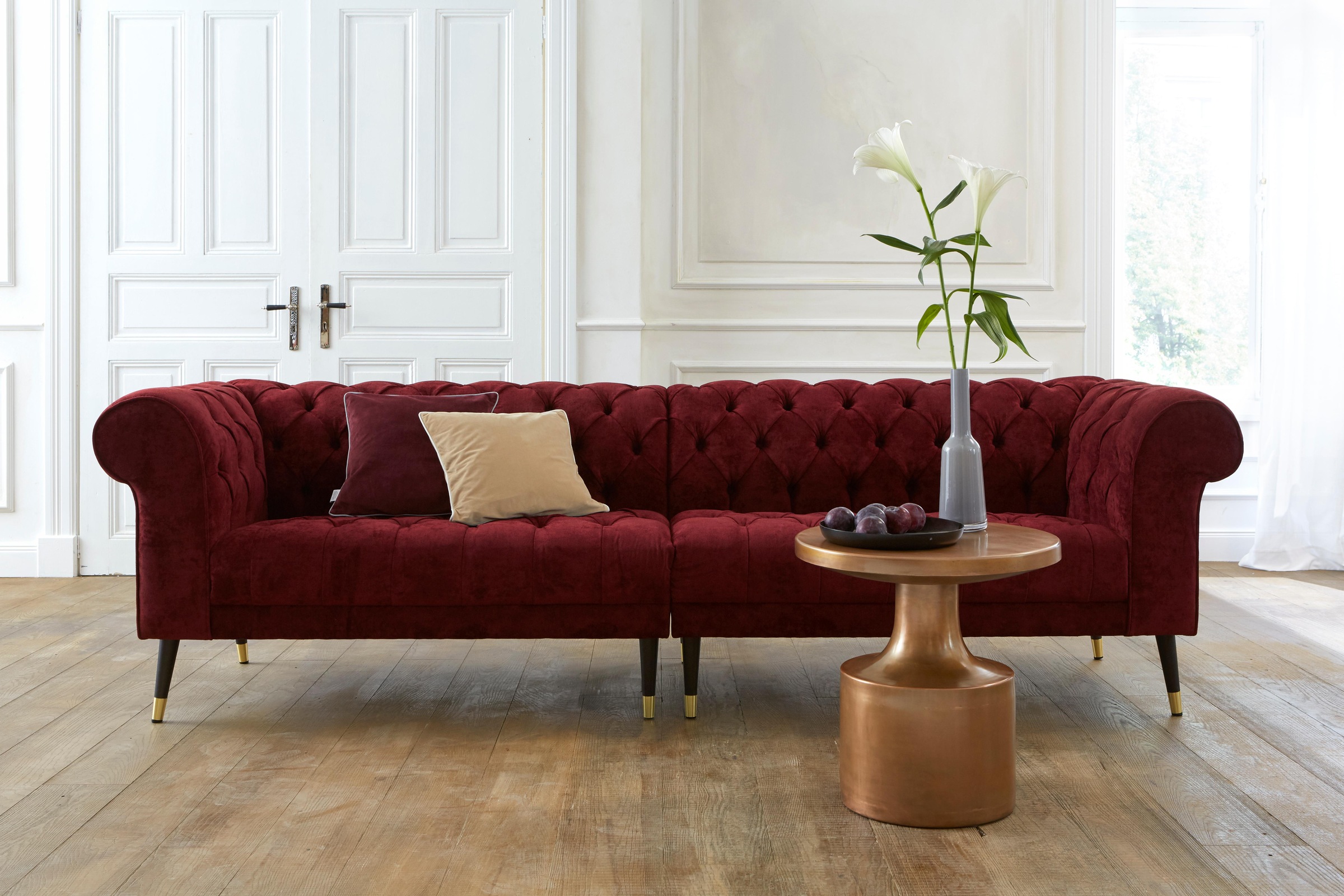 Home affaire Chesterfield-Sofa »Tinnum« günstig online kaufen