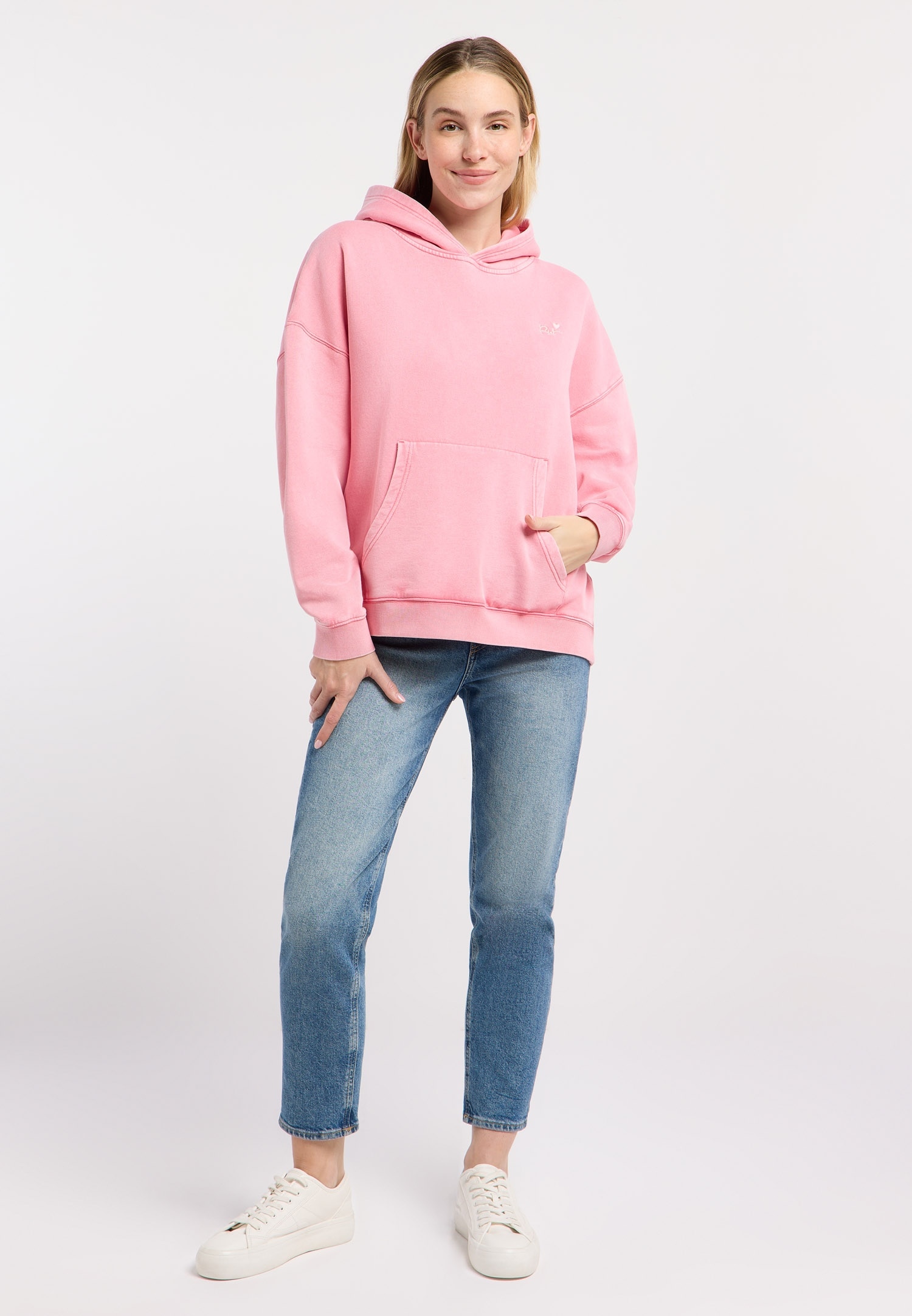 Ragwear Kapuzensweatshirt »GERMMA PP«, Oversized mit Kängurutasche, Kapuze und Herz-Rückenprint
