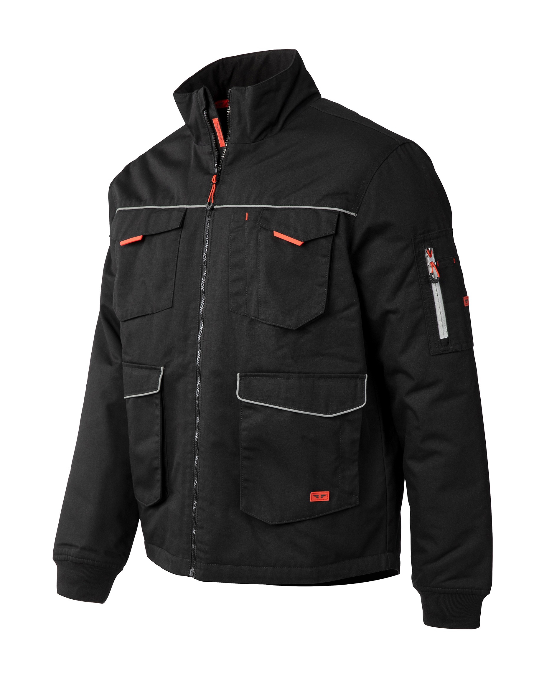 HERO by John Medoox Arbeitsjacke »JONAS Workwear Arbeits-Outdoorjacke« Outdoorjacke Arbeitsjacke gefüttert Stehkragen für Herren