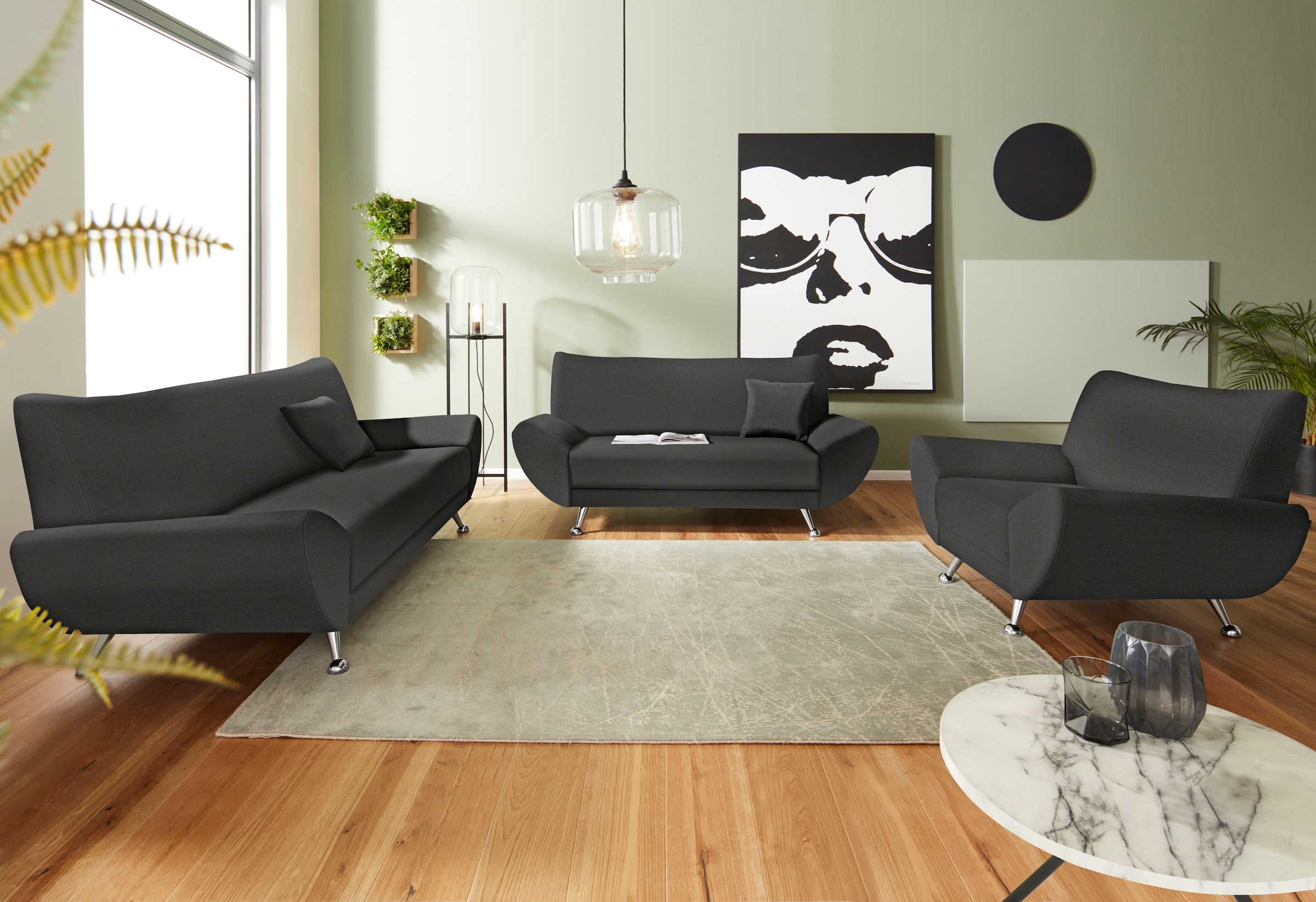 INOSIGN Polstergarnitur »Saltare elegant und komfortabel, OTTOs Choice, 3-2 günstig online kaufen