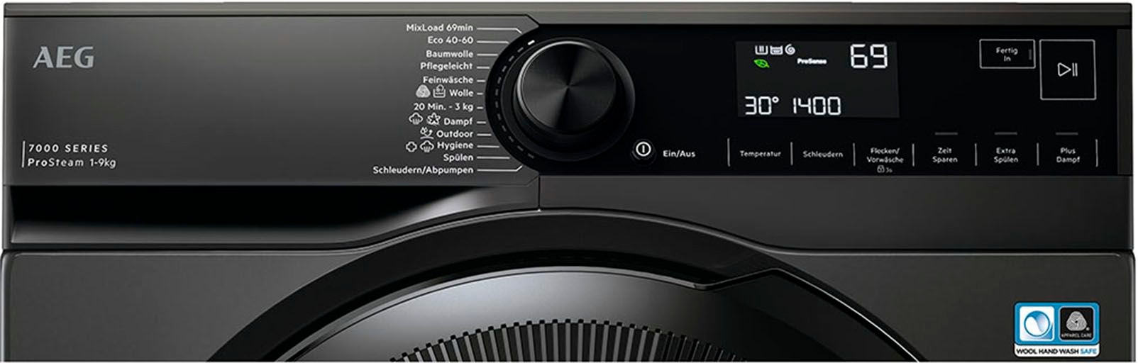 AEG Waschmaschine 7000 »LR7FS75490«, 9 kg, 1400 U/min, ÖKO-Schontrommel - B günstig online kaufen