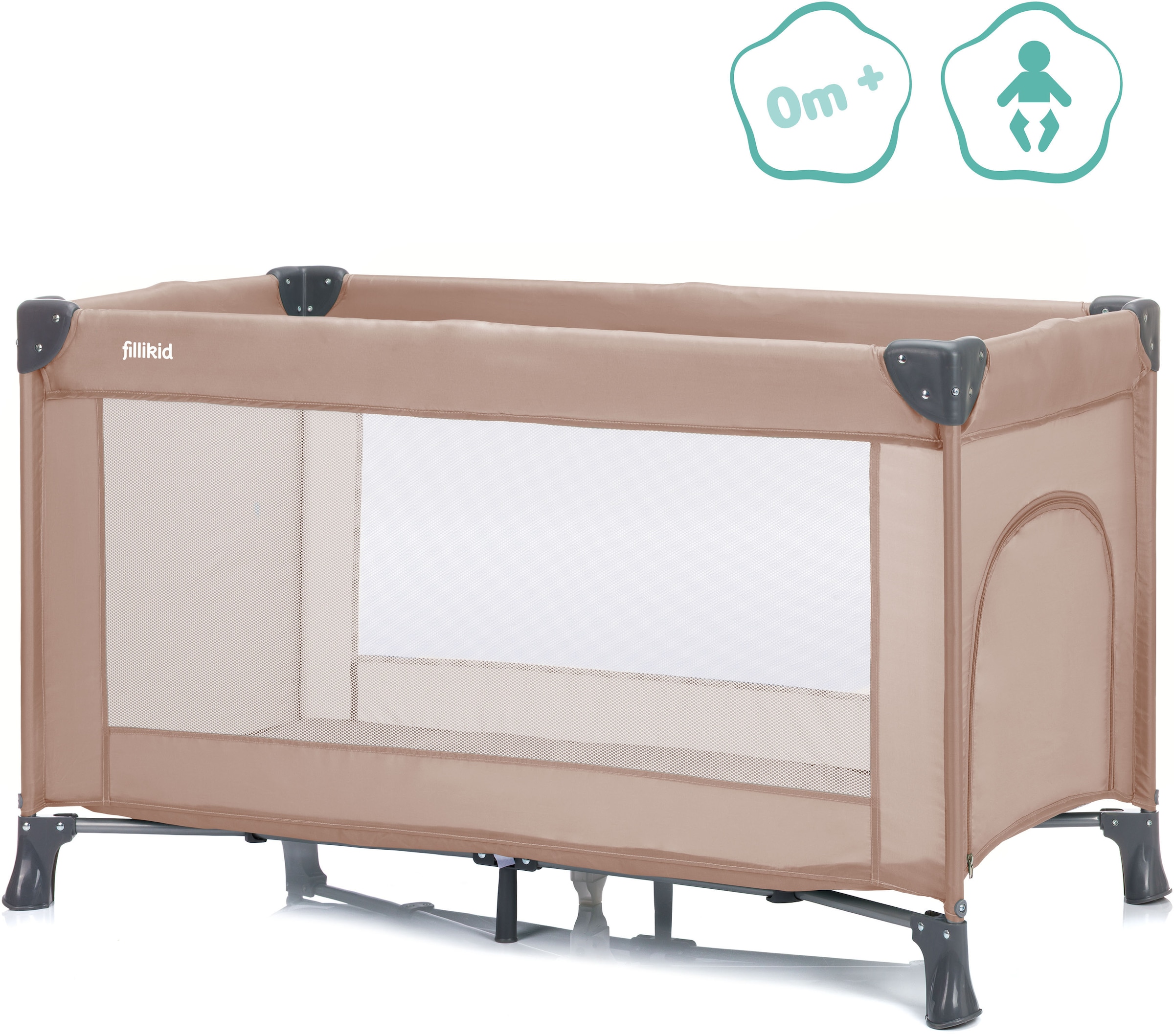 Fillikid Baby-Reisebett »Valencia« inkl. Transporttasche
