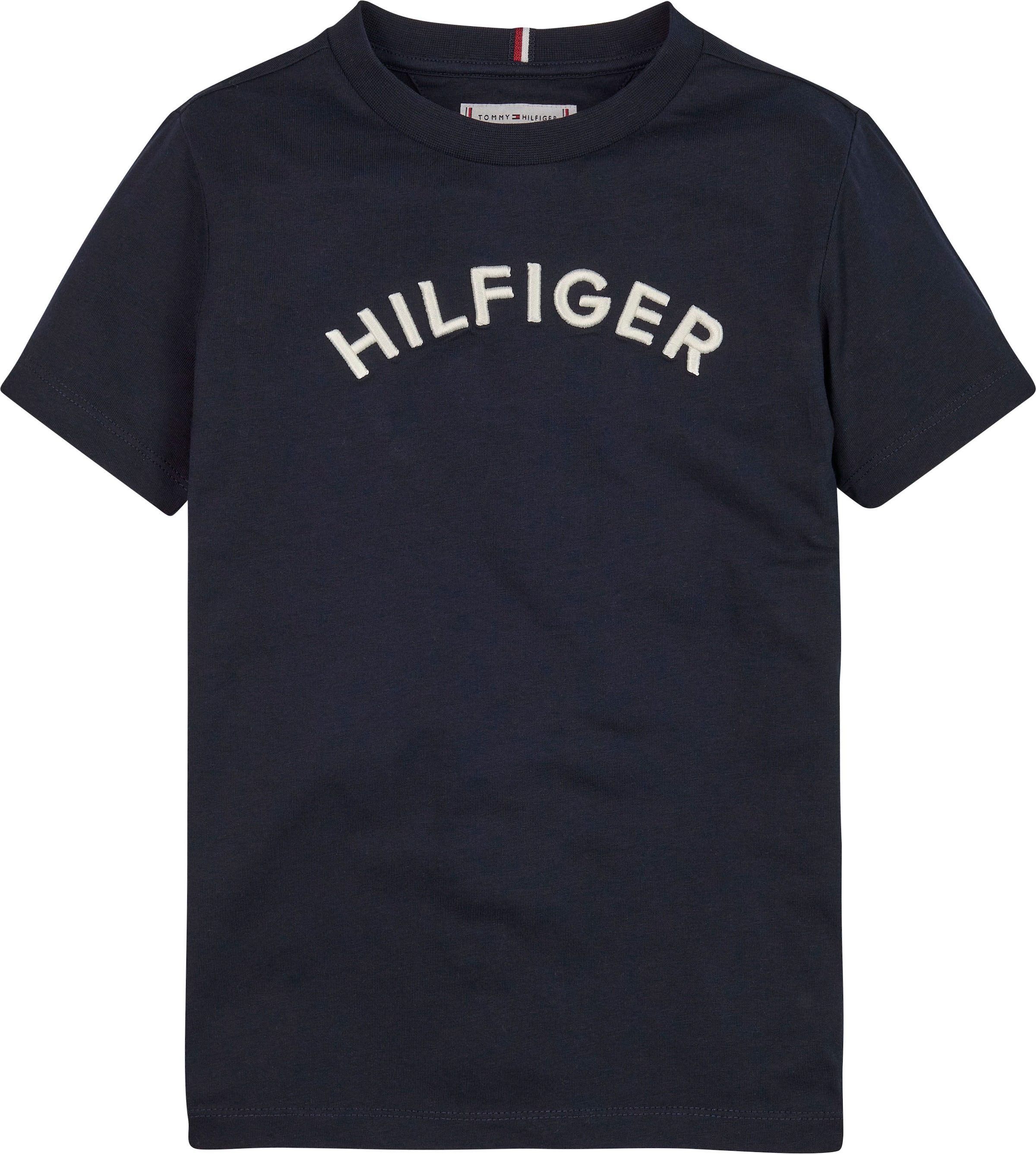 TEE«, ARCHED »U Hilfiger T-Shirt mit Schriftzug HILFIGER Tommy bestellen