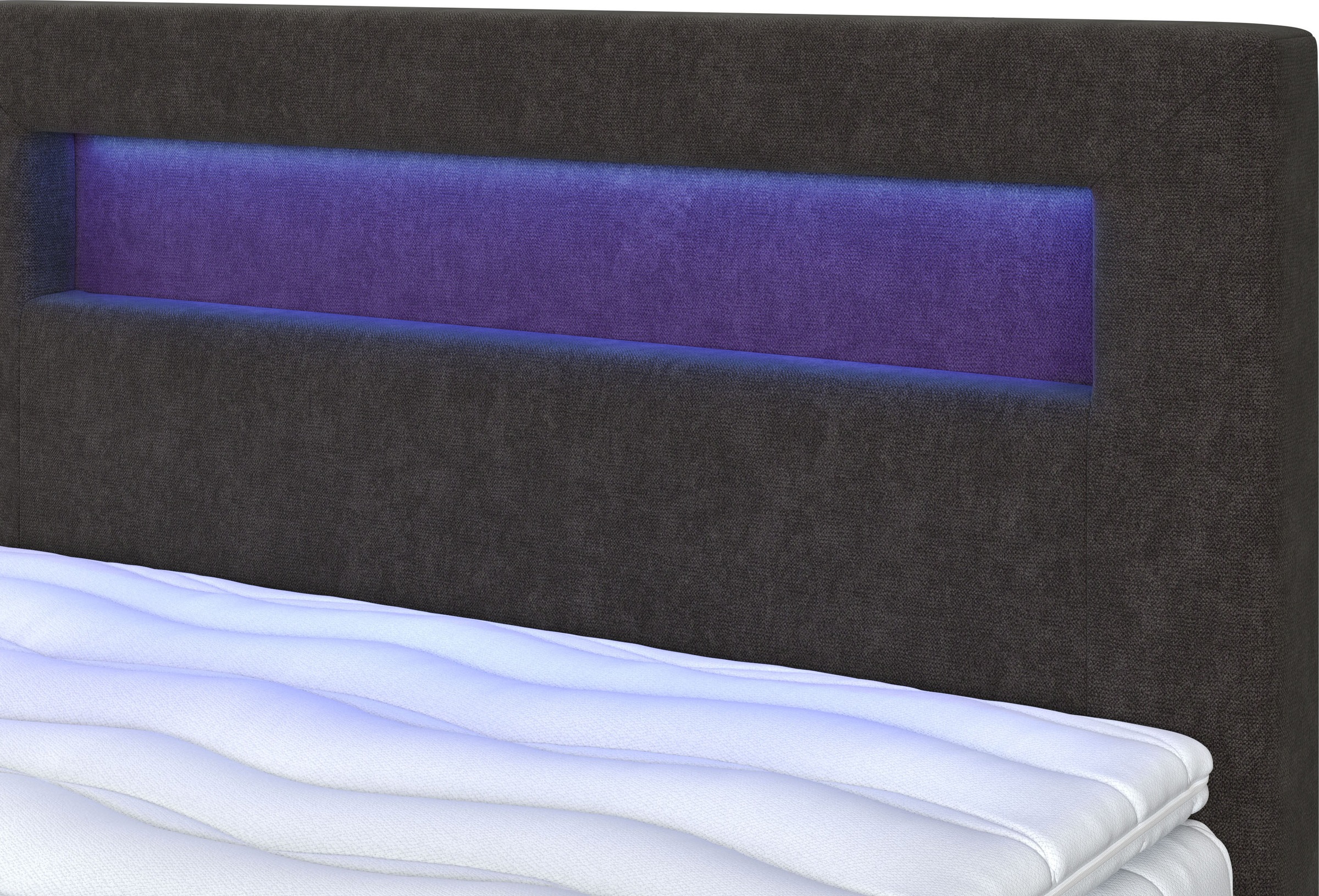 COTTA Boxbett »Kelly«, ausgestattet mit LED-Licht, inkl. Bettkasten